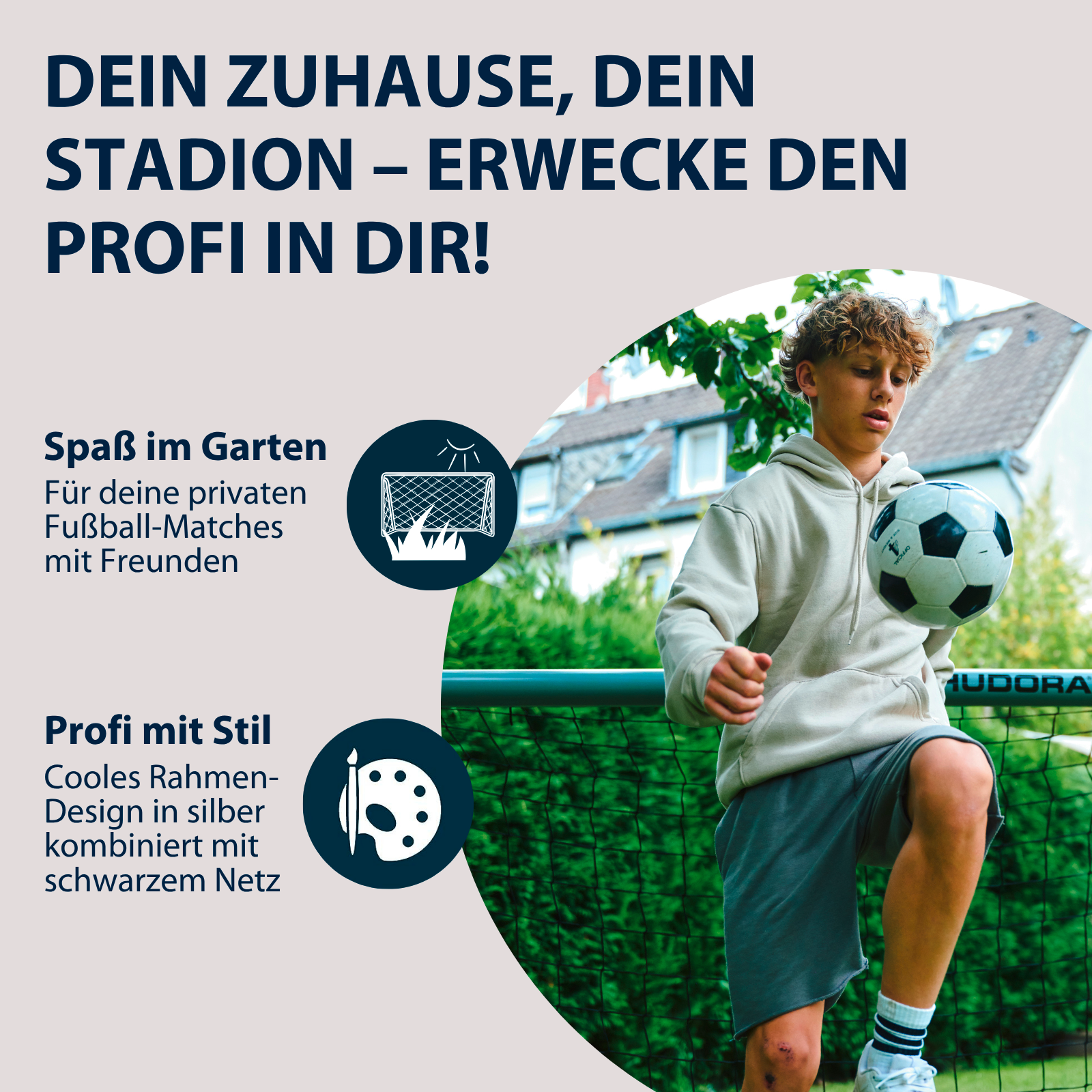HUDORA Fußballtor Expert 180, Bild 6 von 7
