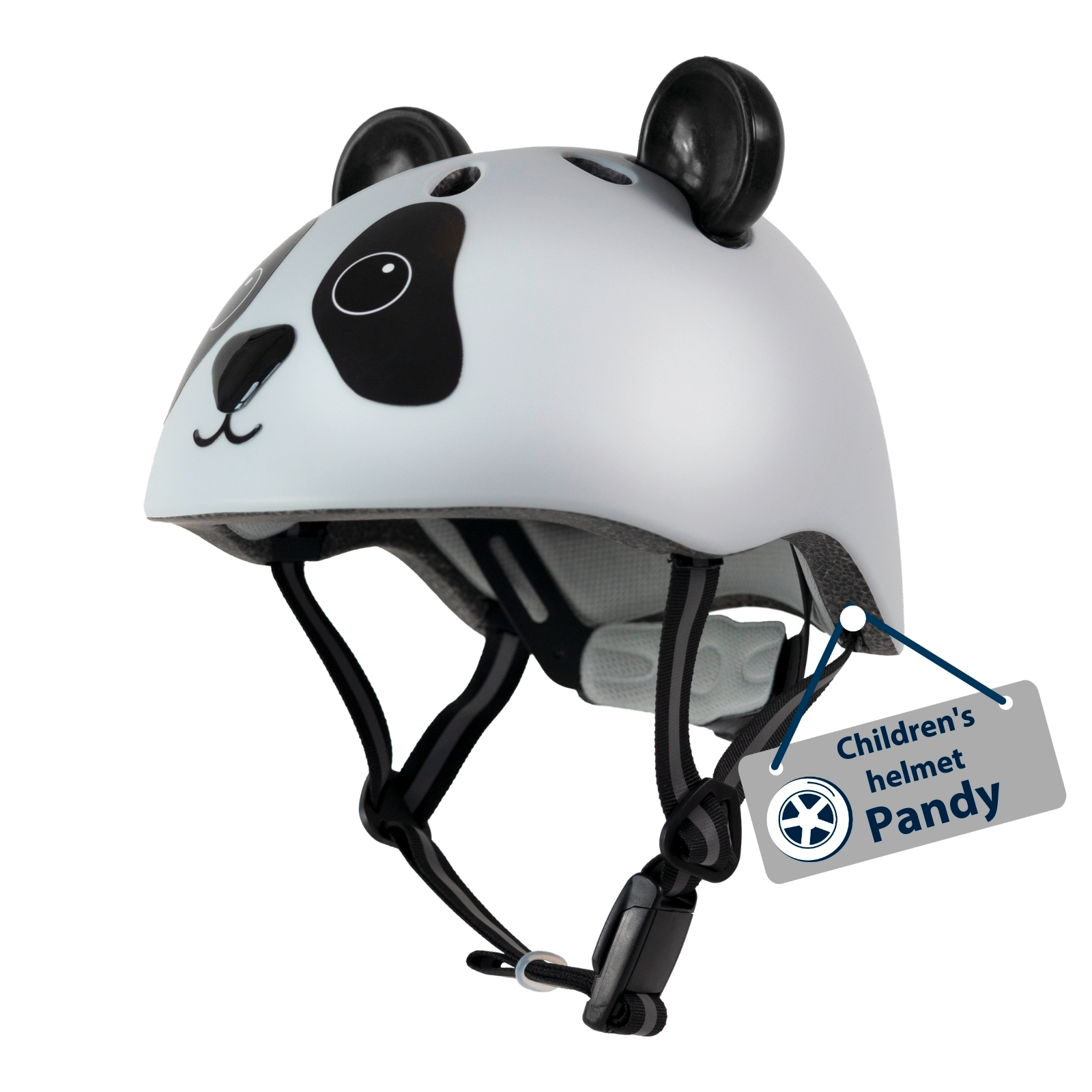 HUDORA children's helmet Beary, mocha, size 44-47