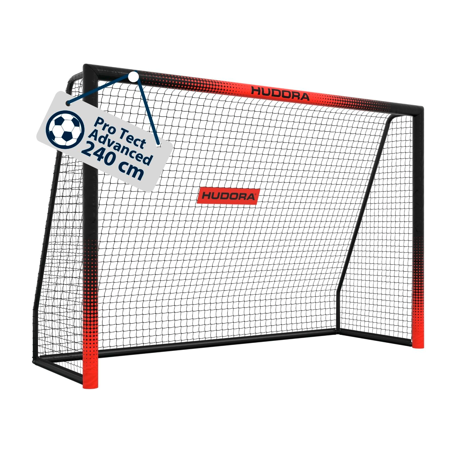 HUDORA Football Goal Pro Tect 240 Advanced Black, image 1 from 7