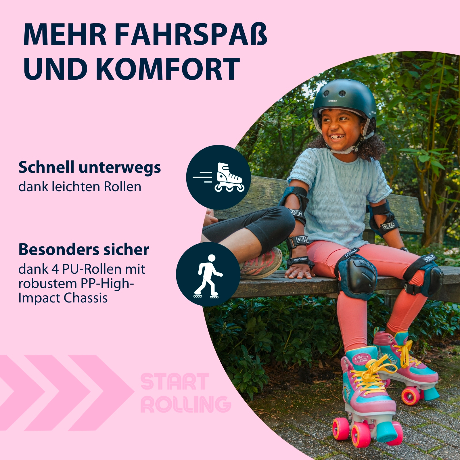 Rollschuh Skate Wonders 35/36, Bild 3 von 7