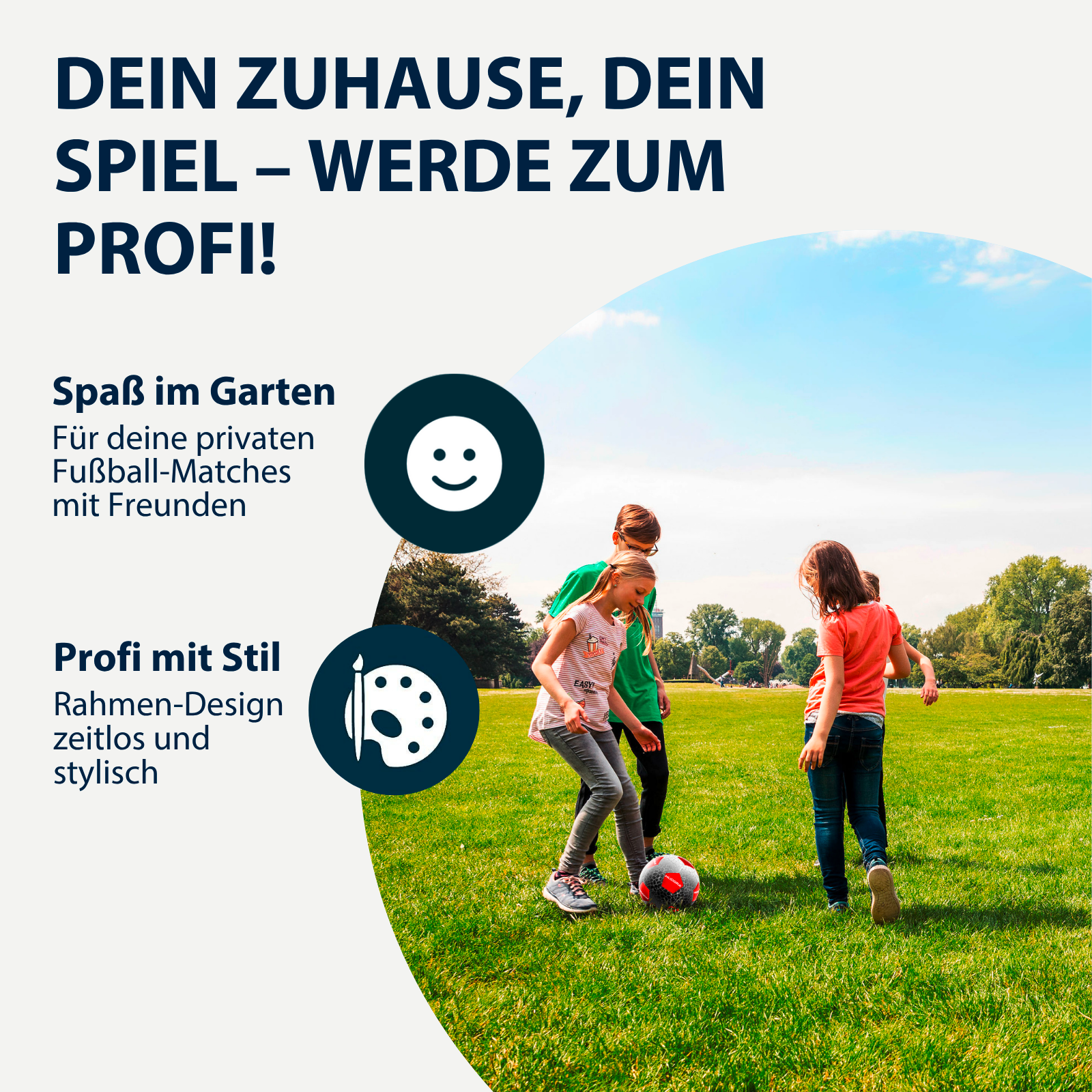 HUDORA Fußballtor Pro Tect 240 Lite black, image 6 from 7