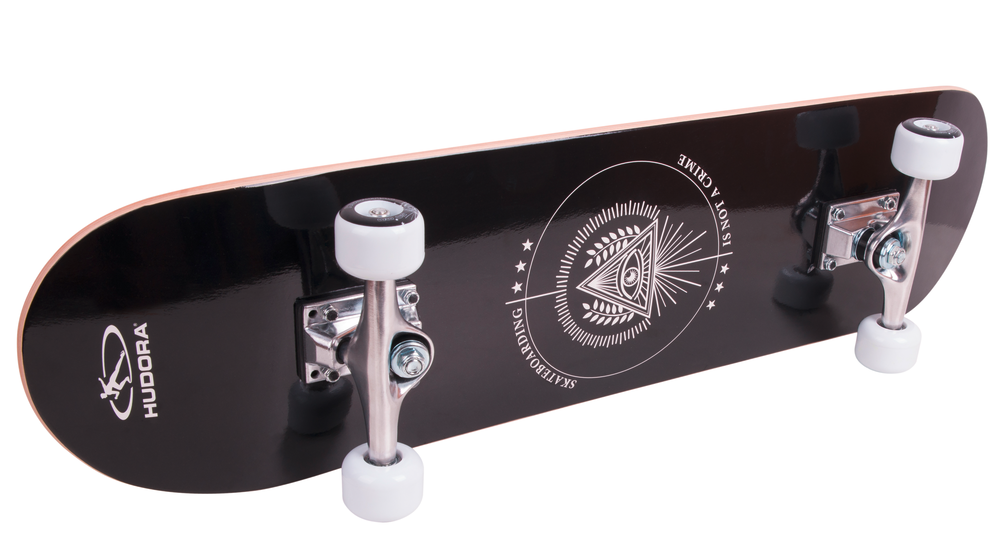 Skate Borde Hudora - Monopatín De Skateboard Columbia Heights ABEC