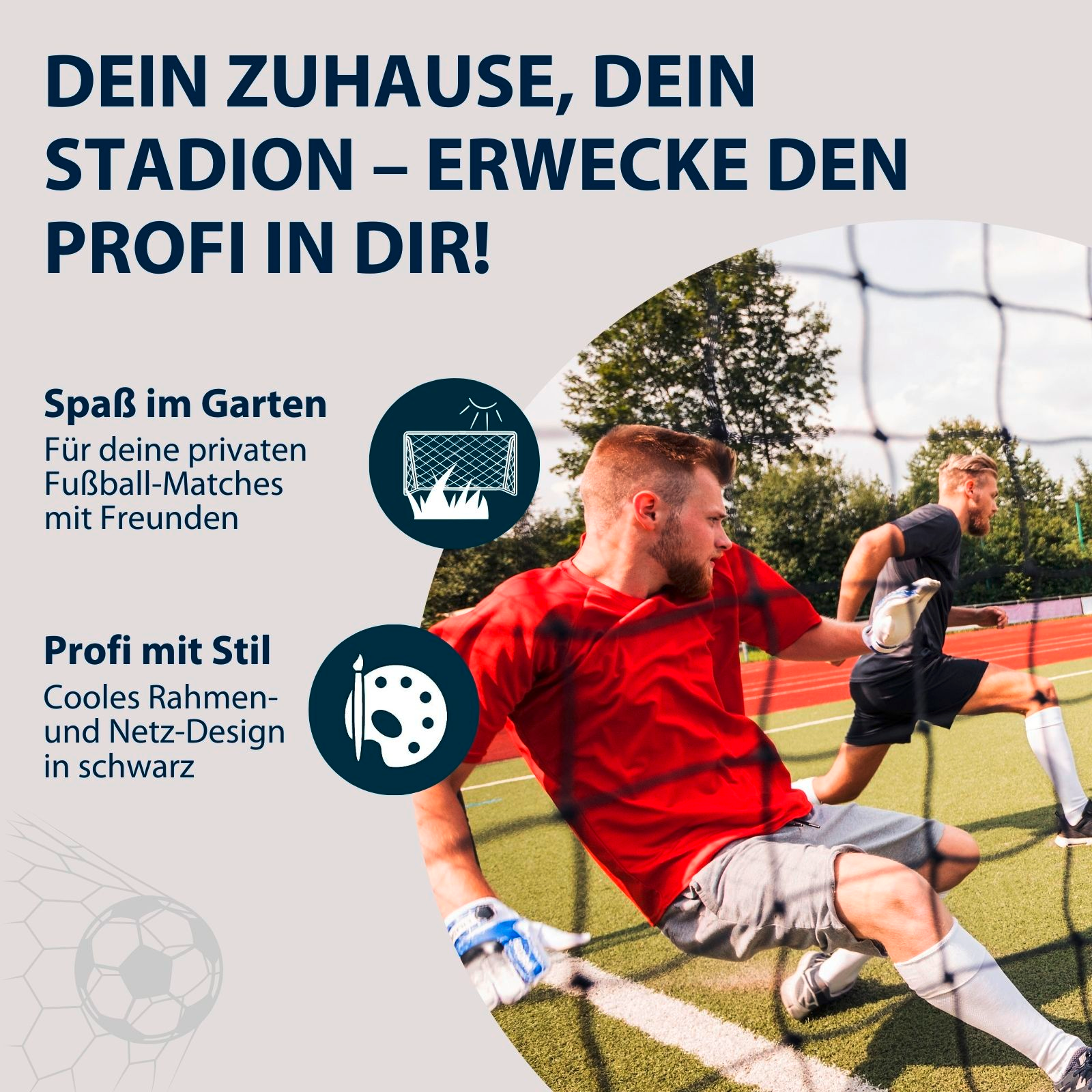 Fußballtor XXL, Bild 5 von 6