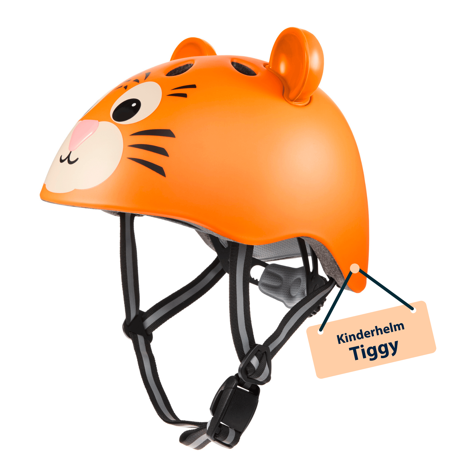 HUDORA children's helmet Beary, mocha, size 48-52