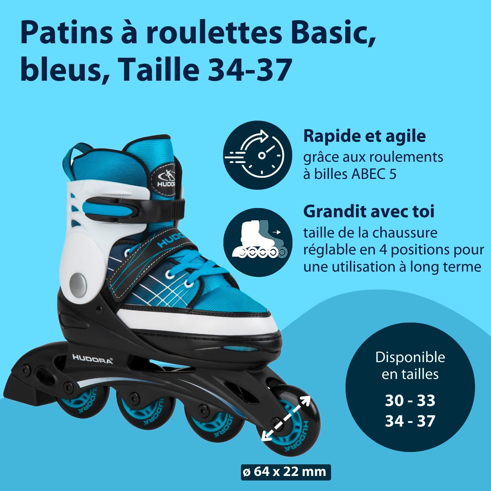 Patins à roulettes en ligne Basic, image 2 from 7