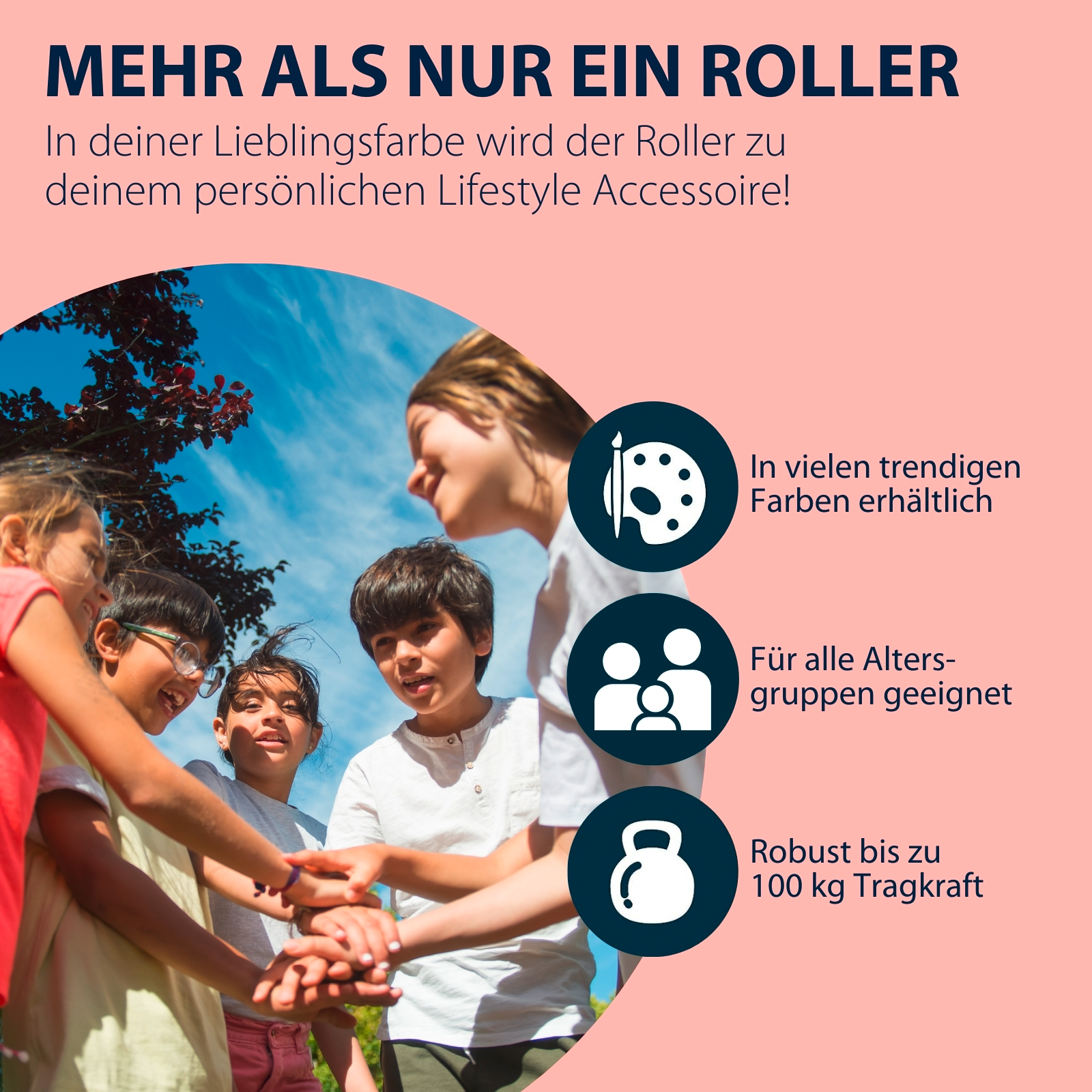 HUDORA BigWheel® 205 Pure red, Bild 6 von 7