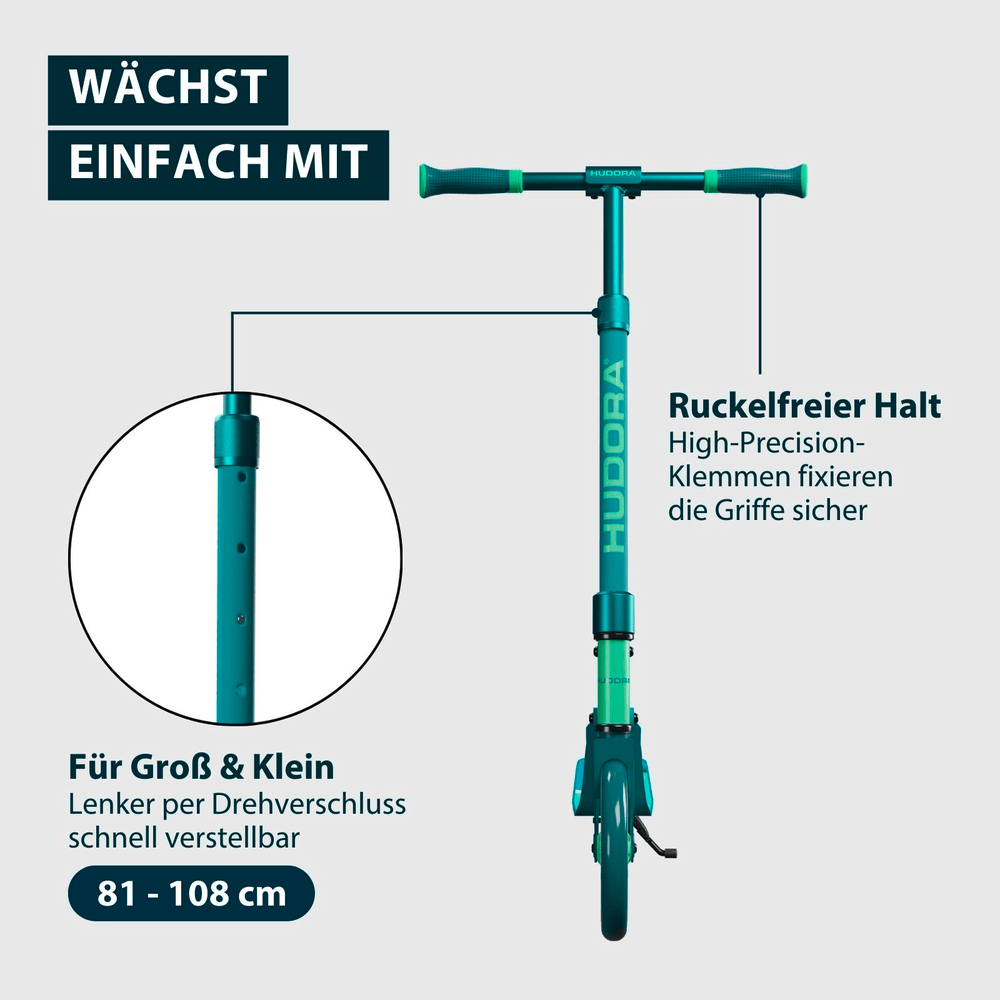 HUDORA BigWheel® 205 Advanced Daydream Edition, Waves, Bild 5 von 8