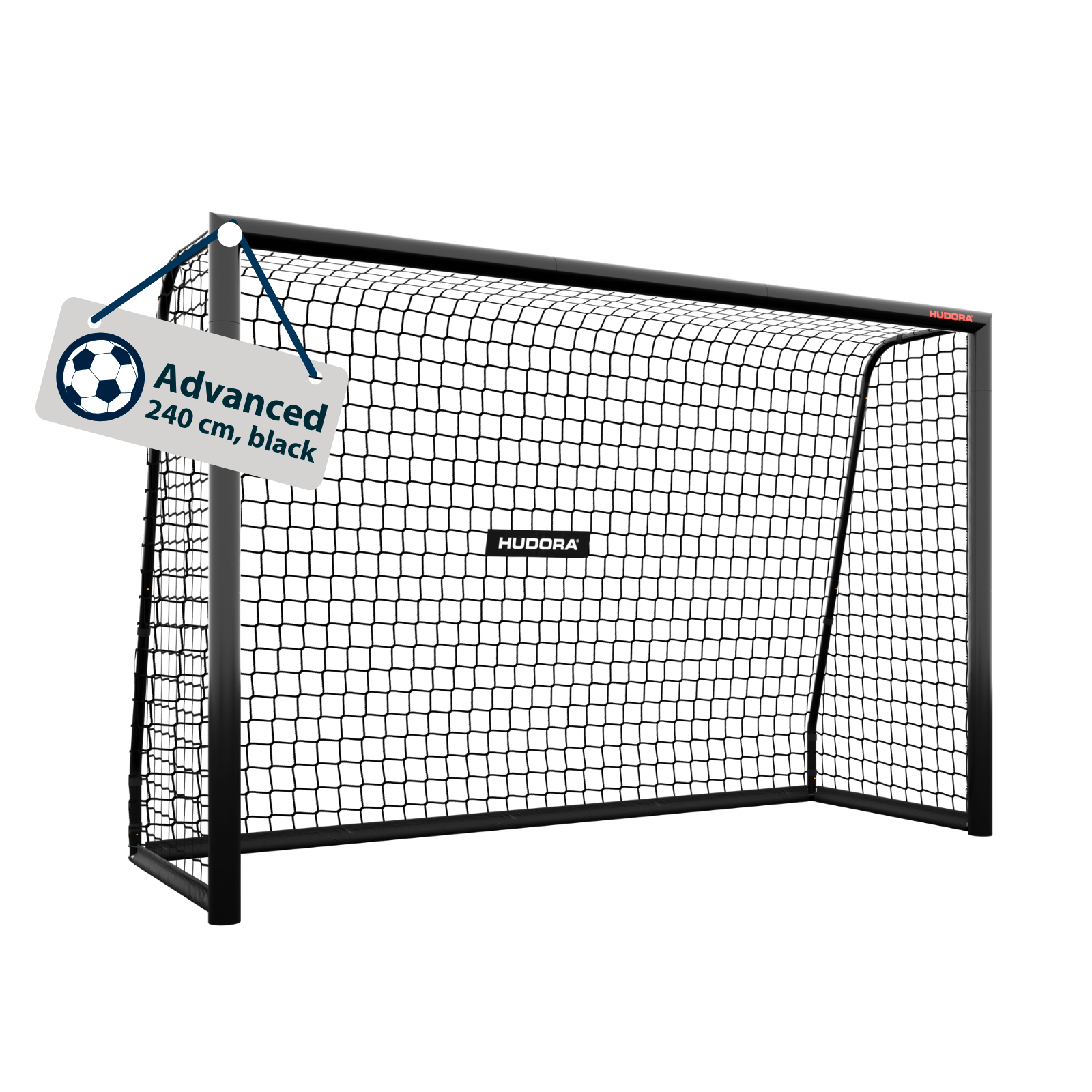 HUDORA Fußballtor Advanced 240 black