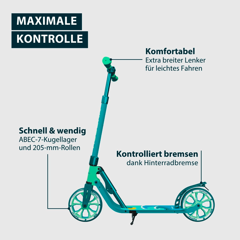 HUDORA BigWheel® 205 Advanced Daydream Edition, Waves, Bild 4 von 8