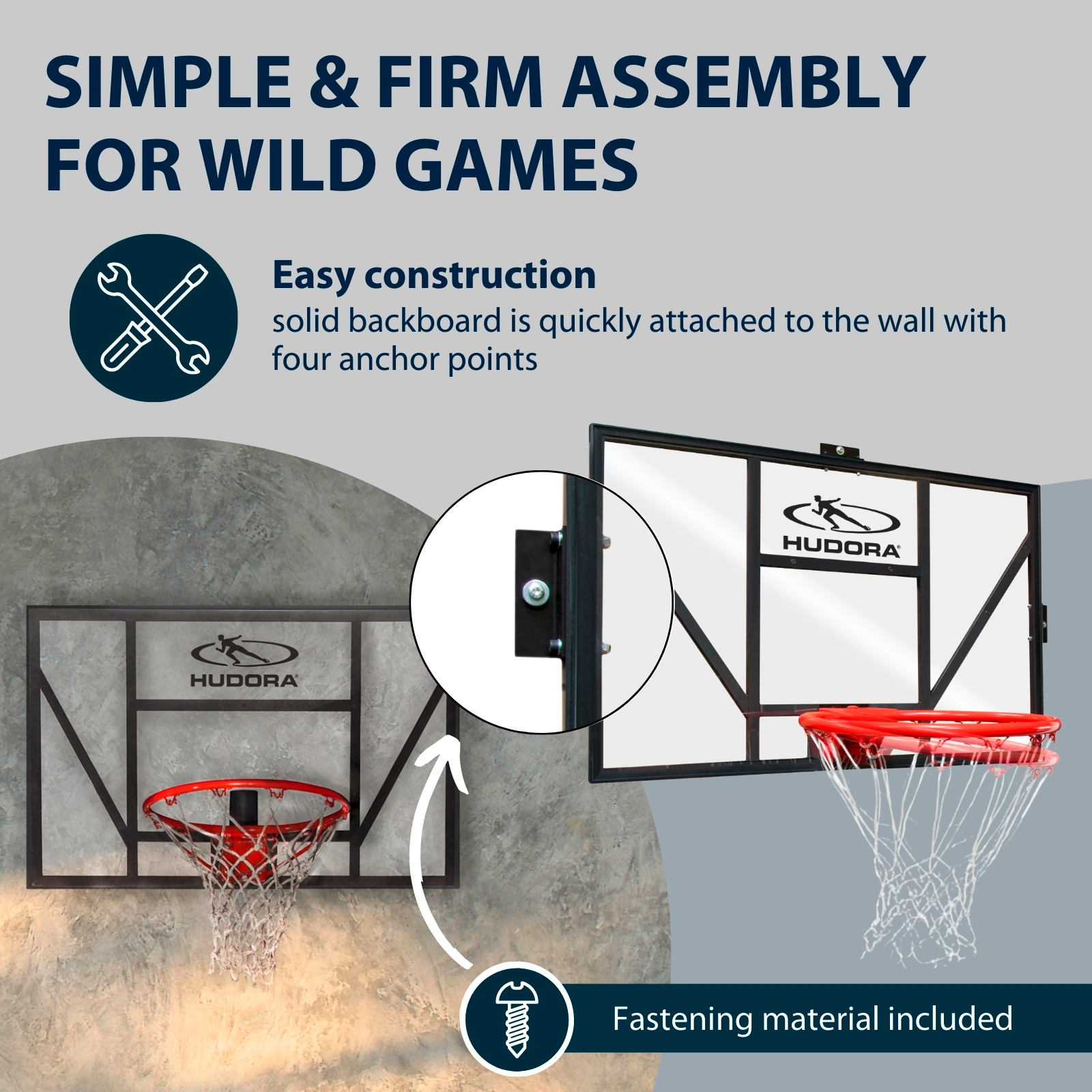 HUDORA Basketball Board Competition Pro, image 3 from 6