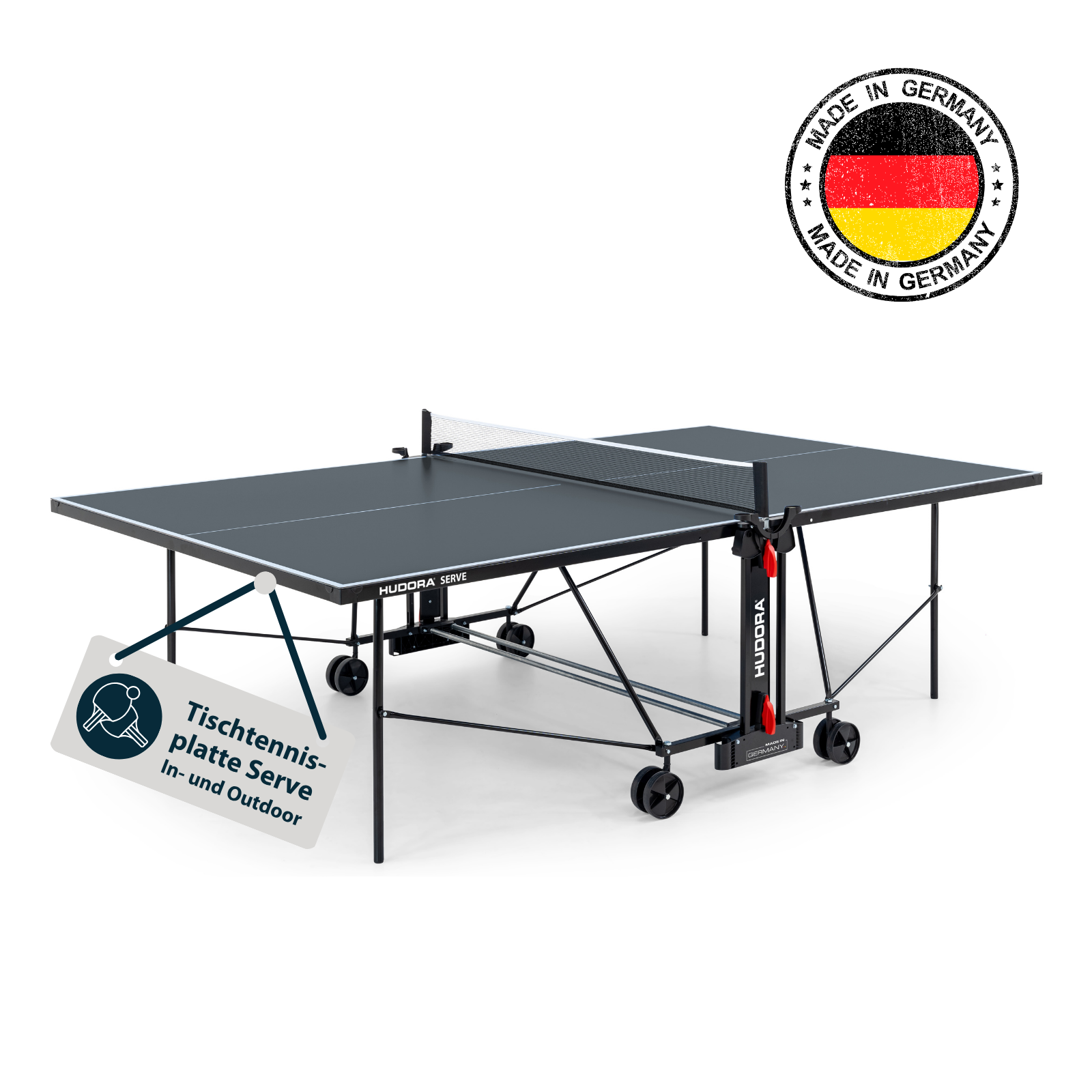 HUDORA Tischtennisplatte Serve shadow, Bild 1 von 7