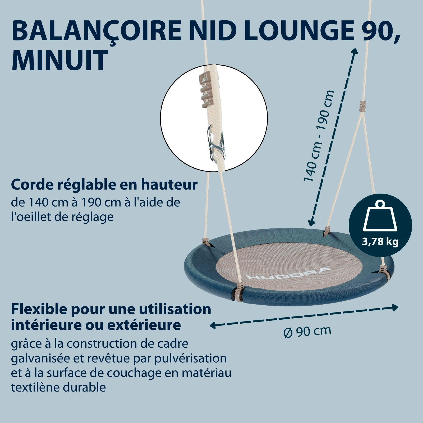 Balançoire nid Lounge 90, image 2 from 6