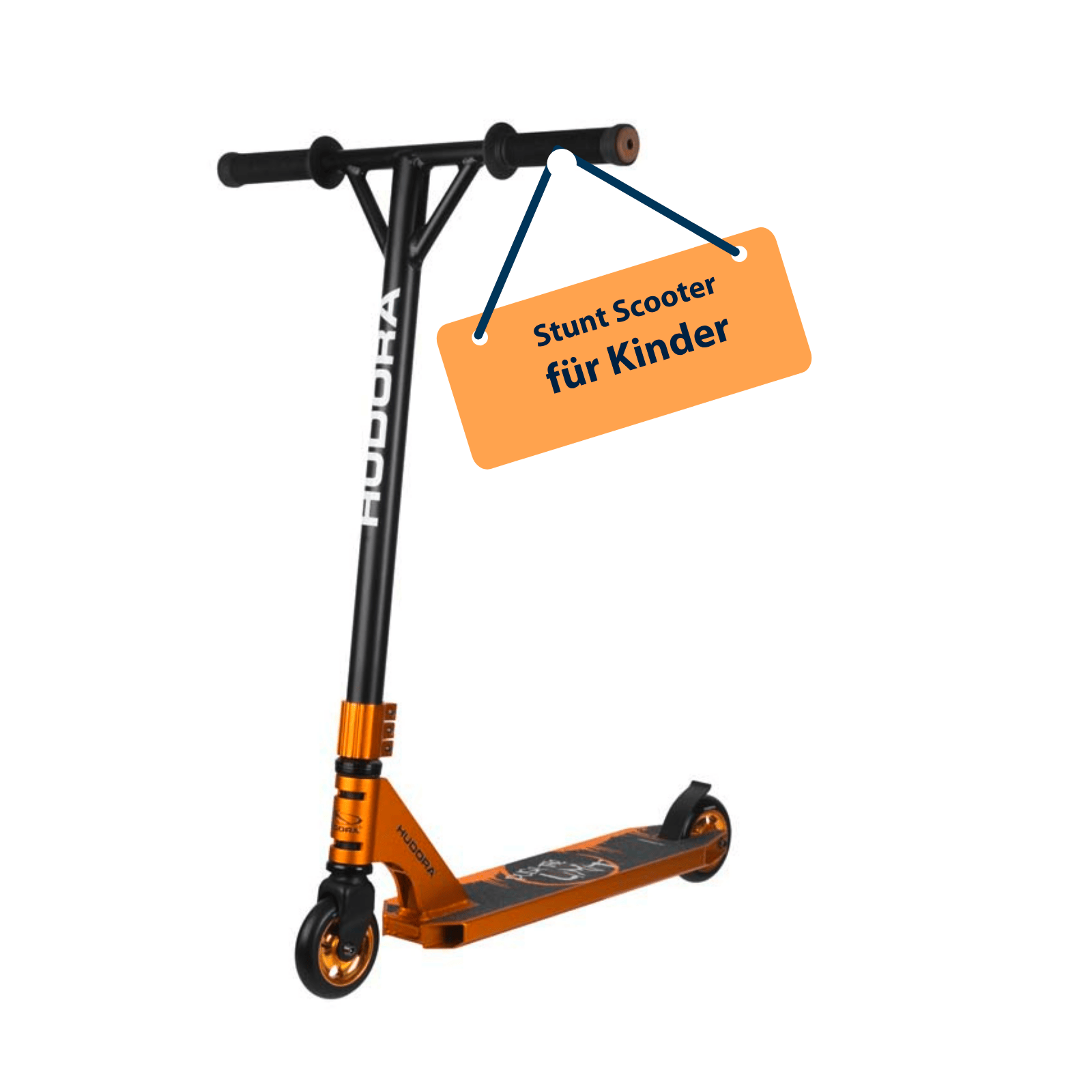 HUDORA Stunt Scooter XR-25.1, gold