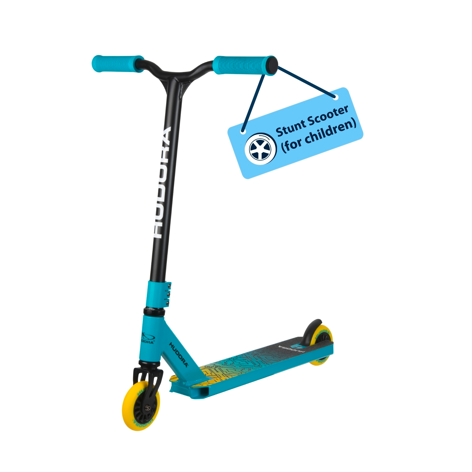 HUDORA Stunt Scooter Kids, light blue