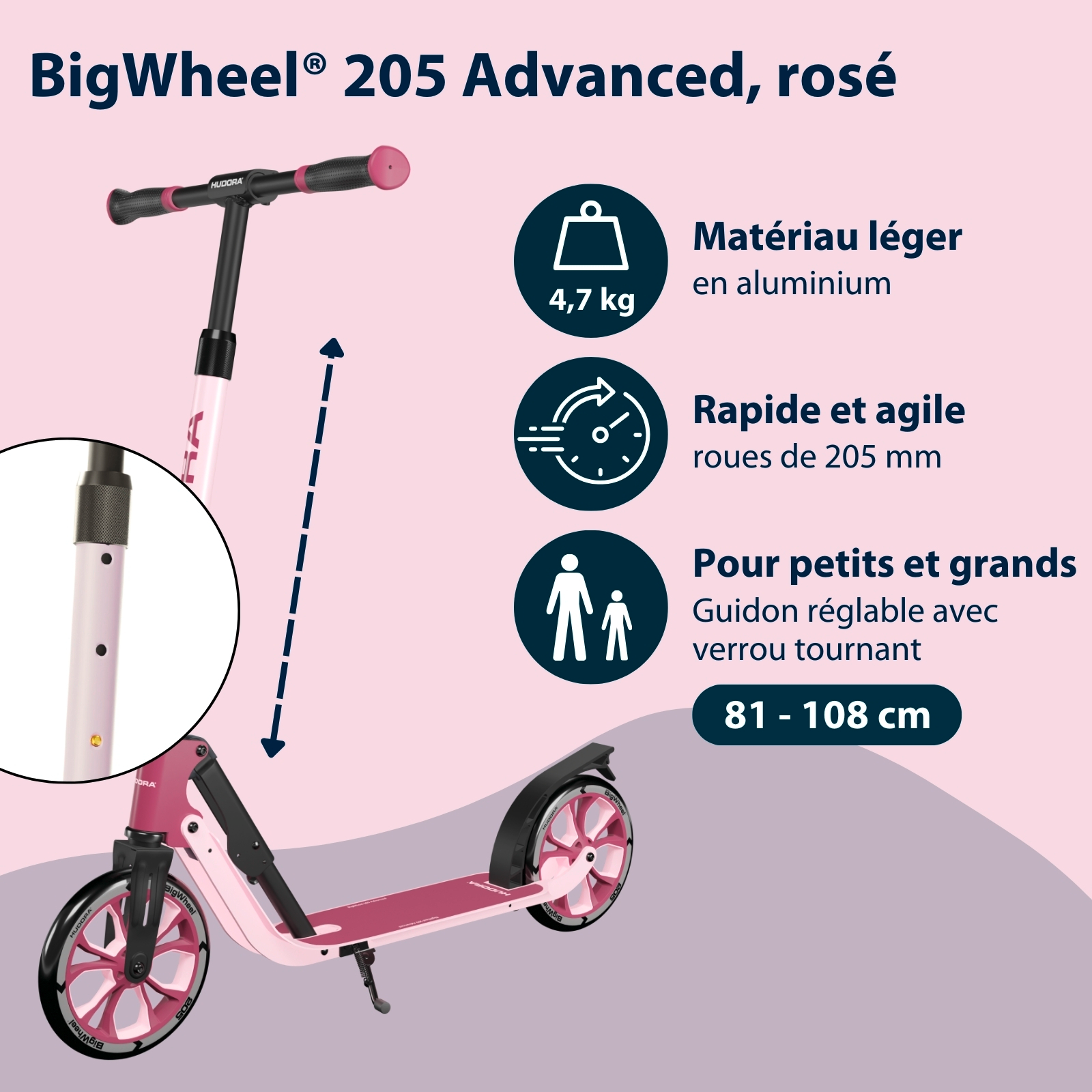 HUDORA BigWheel® 205 Advanced, image 2 from 7