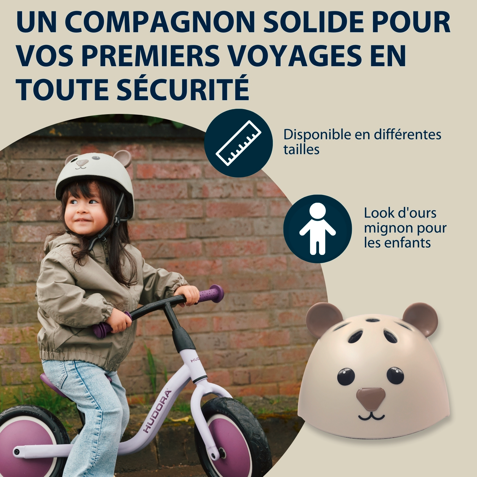 Casque pour enfants Beary, image 6 from 7