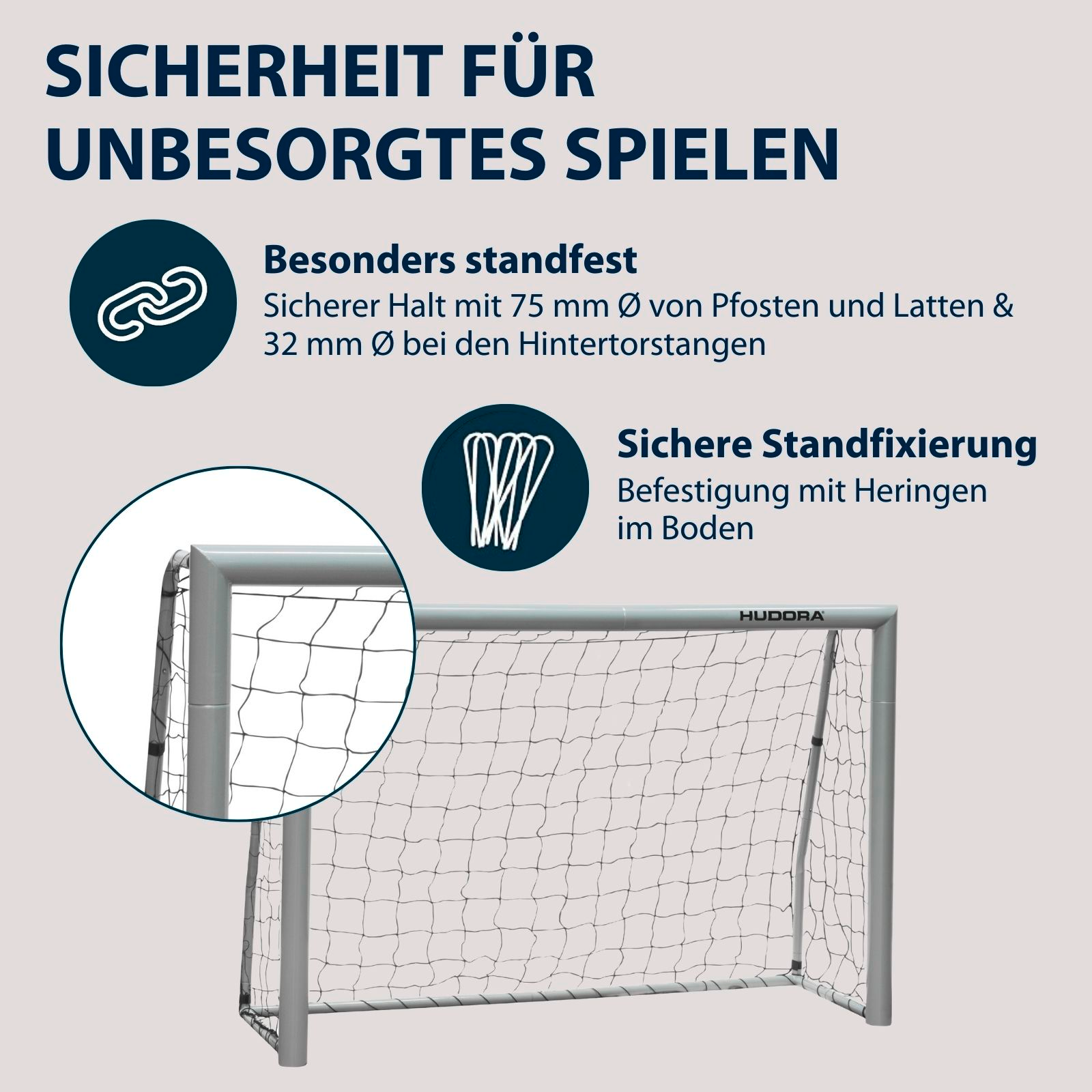HUDORA Fußballtor Expert 180, Bild 4 von 7