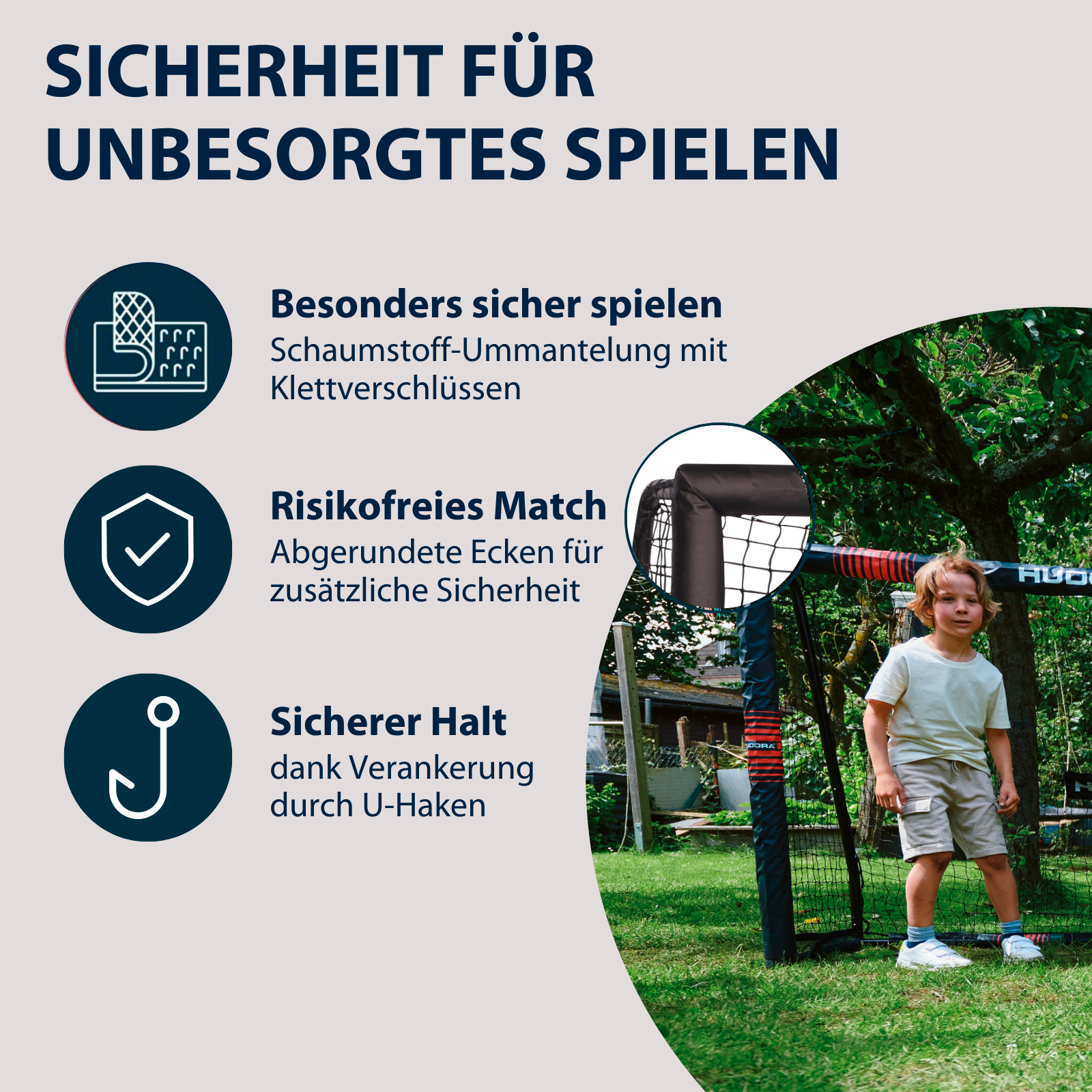 HUDORA Fußballtor Pro Tect 180, Bild 4 von 7