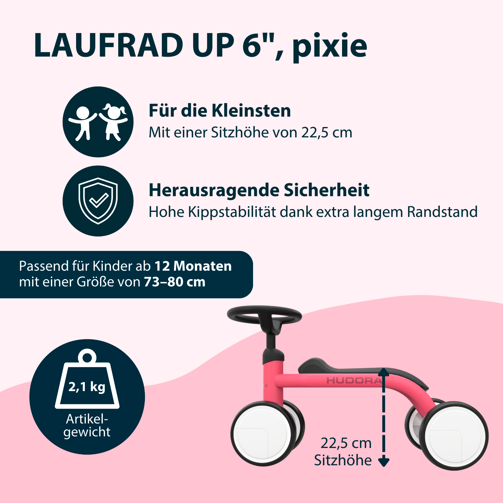 Laufrad Up 6“ pixie, Bild 2 von 6