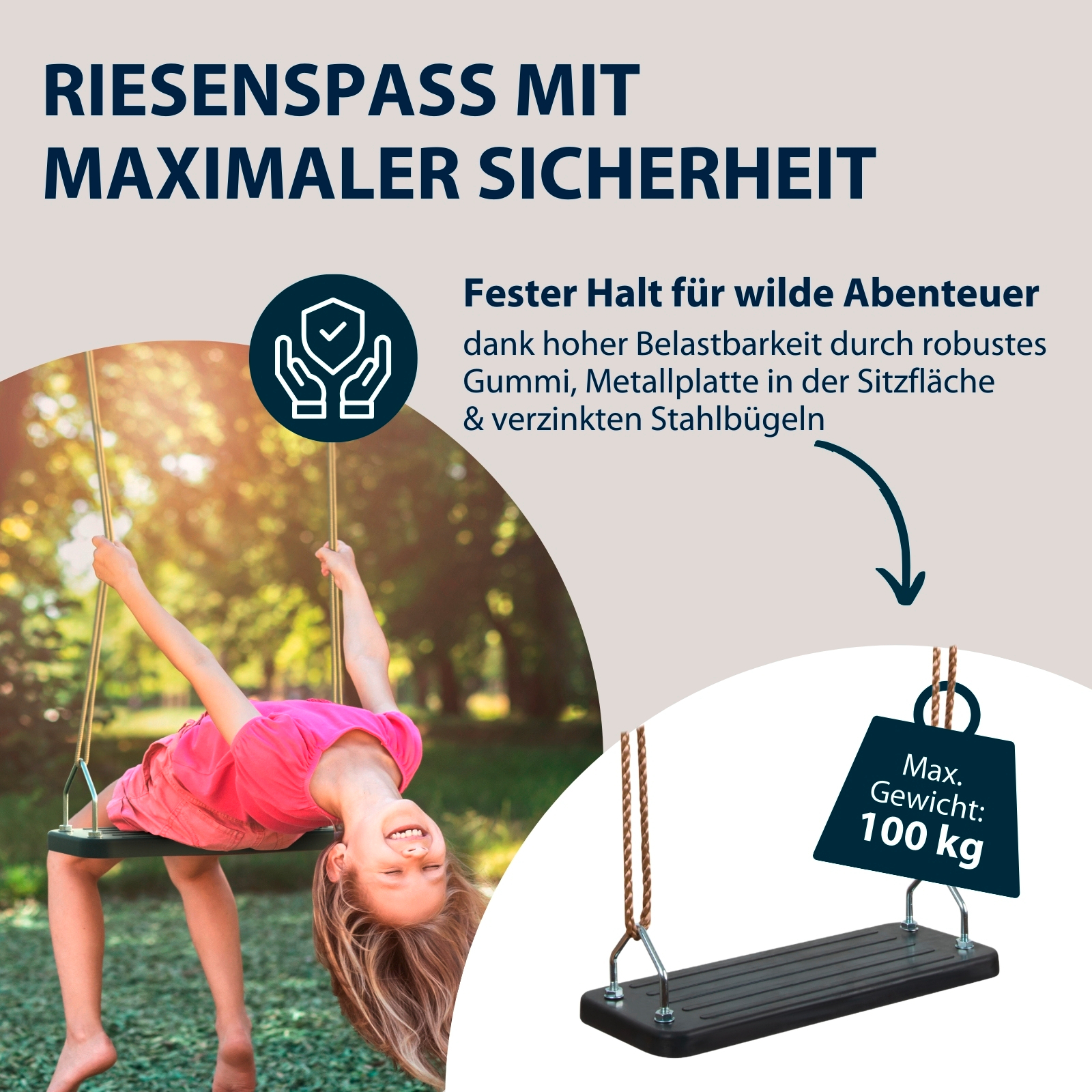HUDORA Gummibrettschaukel, Bild 3 von 6