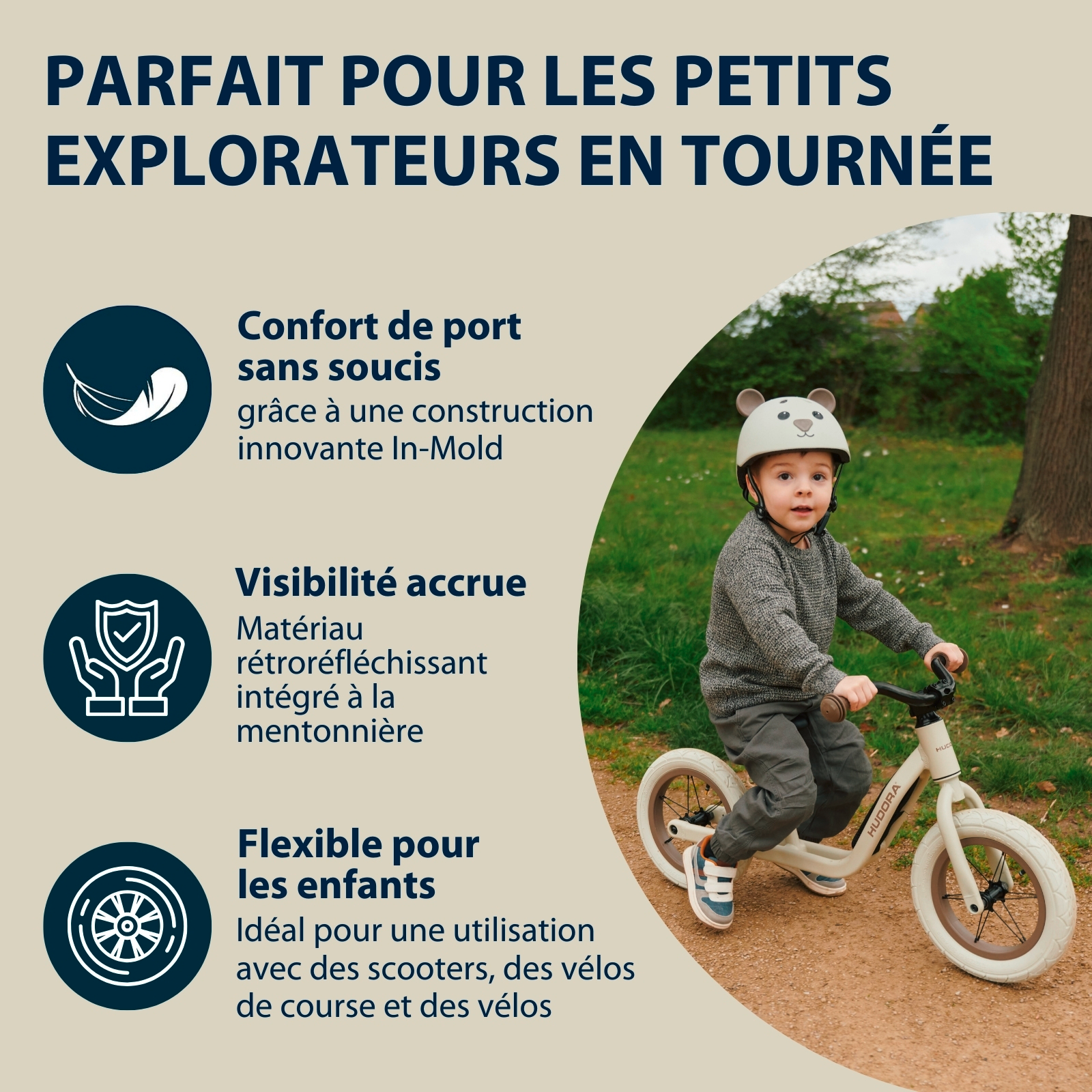Casque pour enfants Beary, image 5 from 7