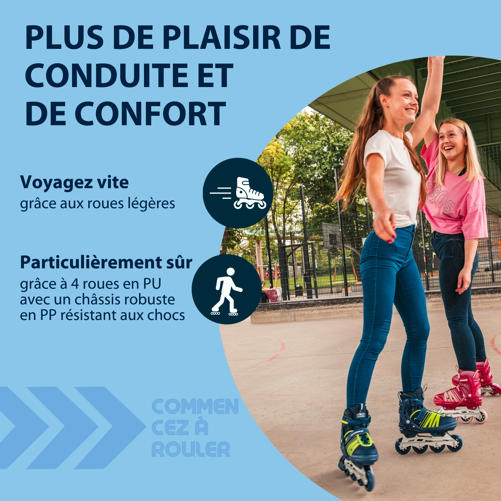 Patins à roulettes en ligne Comfort, image 3 from 7