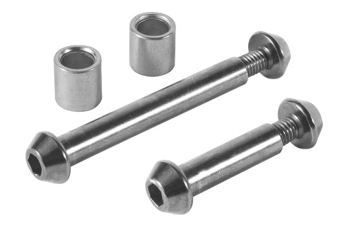 1 Achsschraubenset inkl. Spacer  für Stunt Scooter
