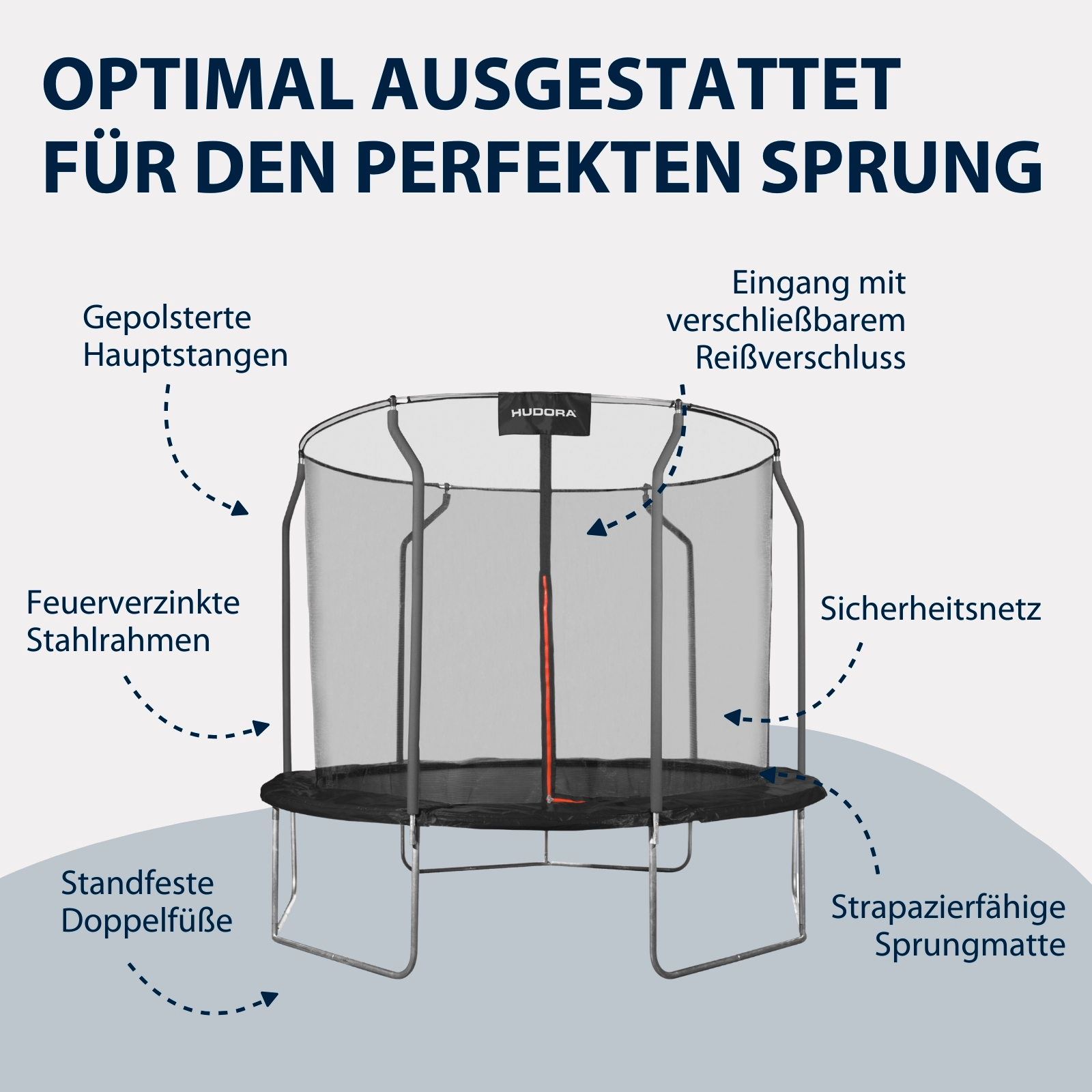 HUDORA First Trampolin 300V, Bild 3 von 7
