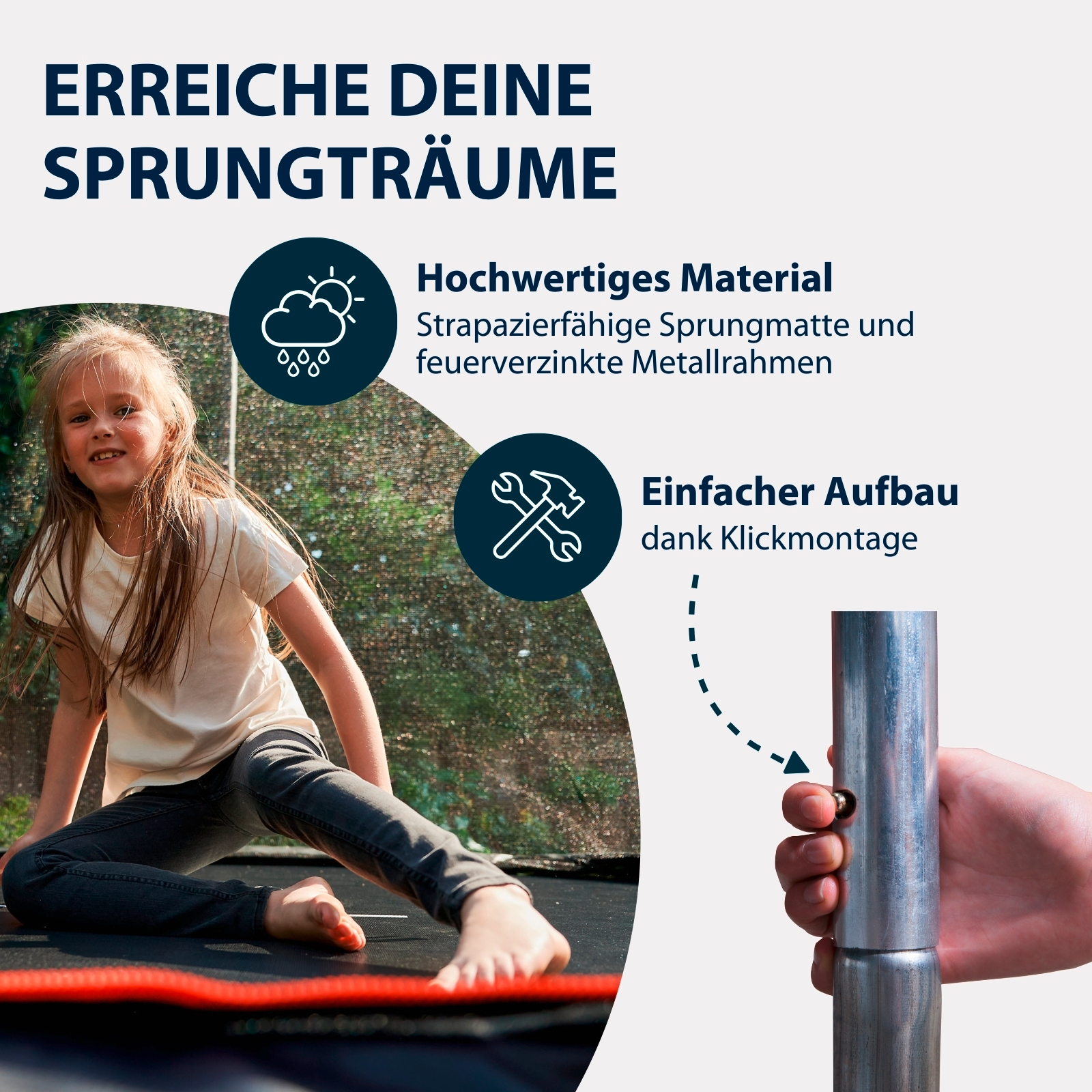 HUDORA First Trampolin 250V, Bild 4 von 7