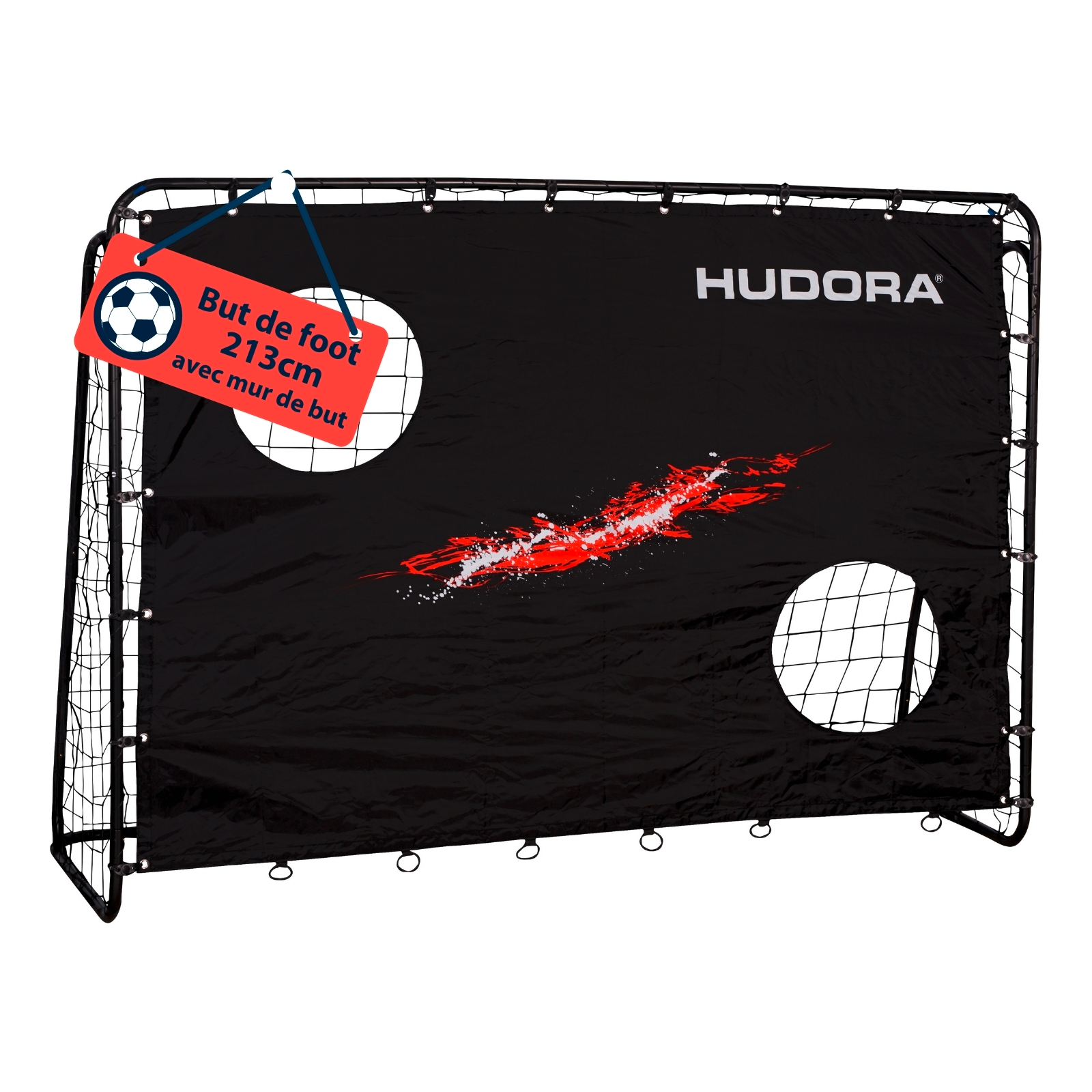 HUDORA football goal trainer with goal wall, image 1 from 6
