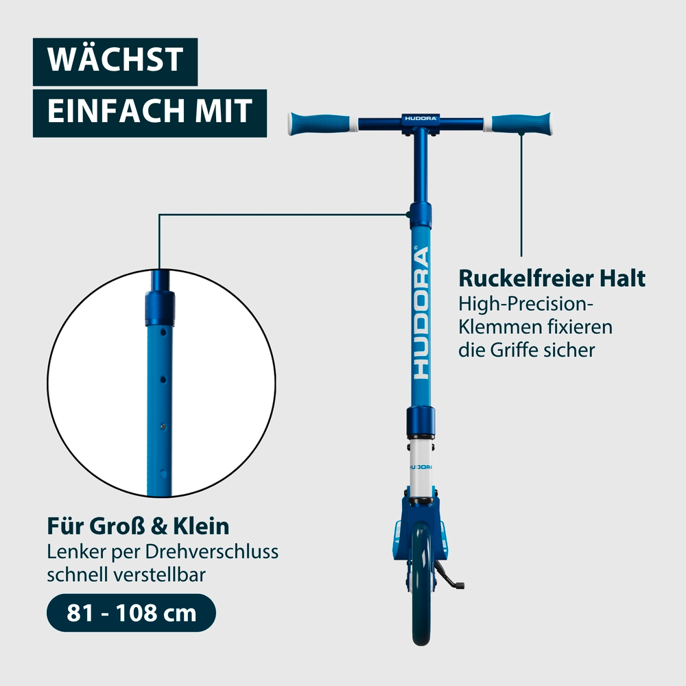 HUDORA BigWheel® 205 Advanced Daydream Edition, Clouds, Bild 5 von 8