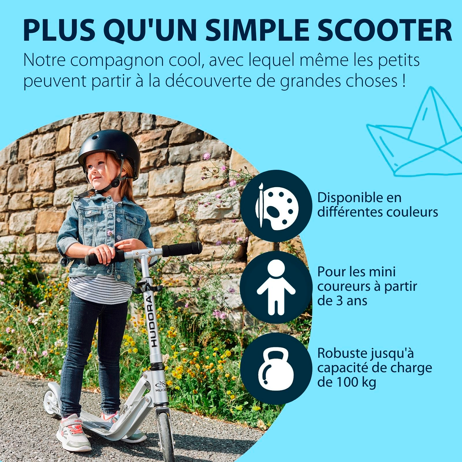 HUDORA Little BigWheel® - Trottinette à roulettes, image 11 from 13