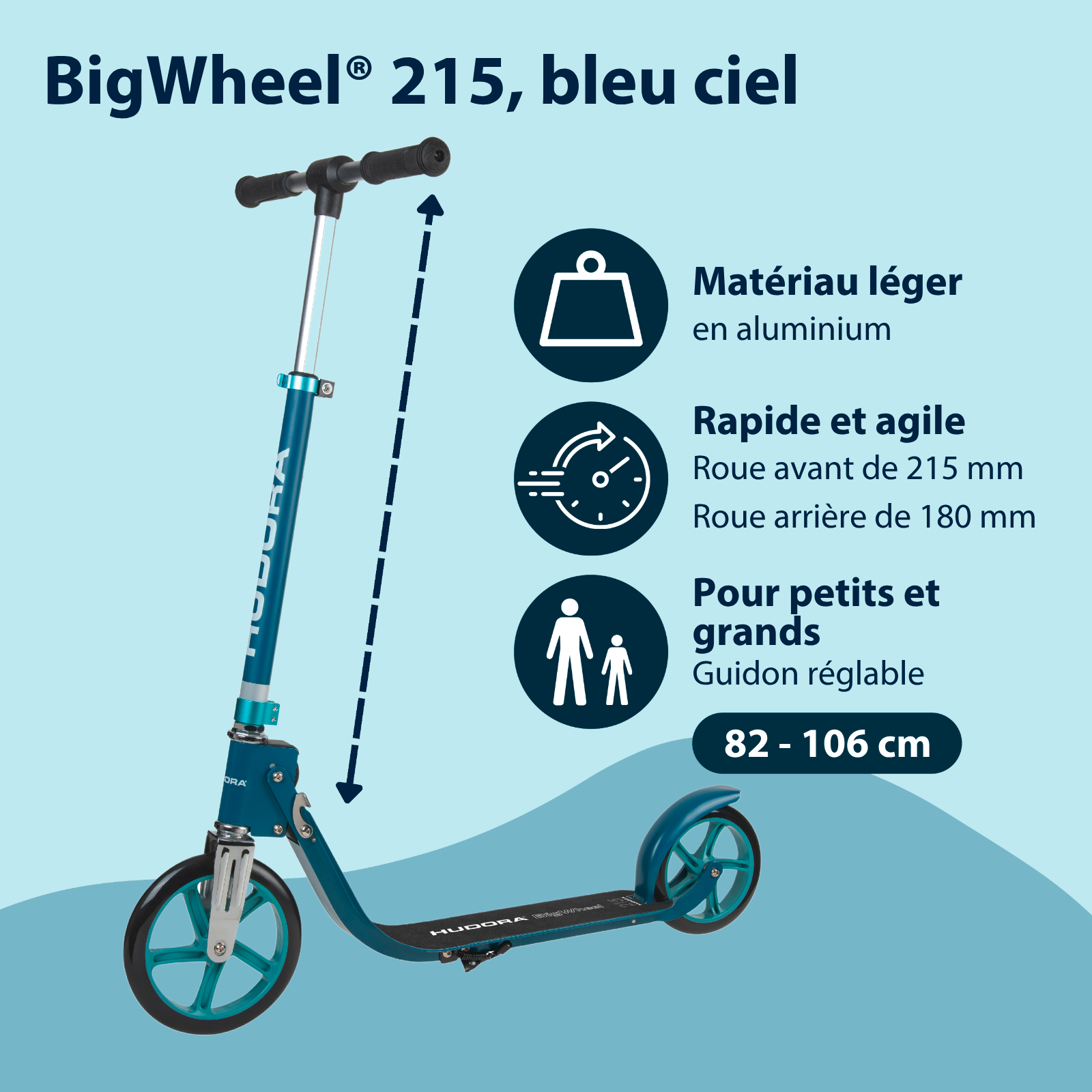 HUDORA BigWheel® 215, image 2 from 7