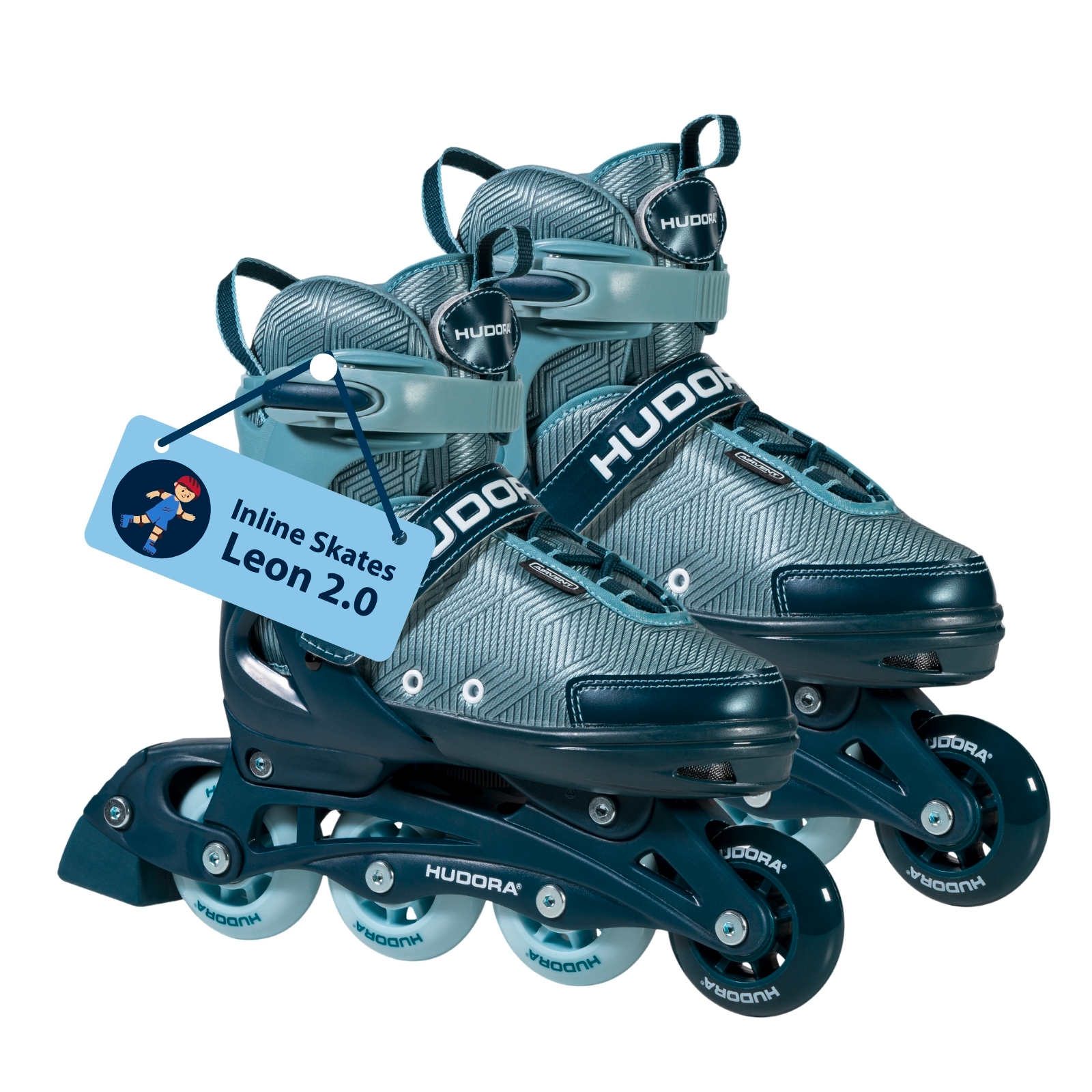 Inline Skates, Leon 2.0, ocean, Gr. 29-40, Bild 1 von 7