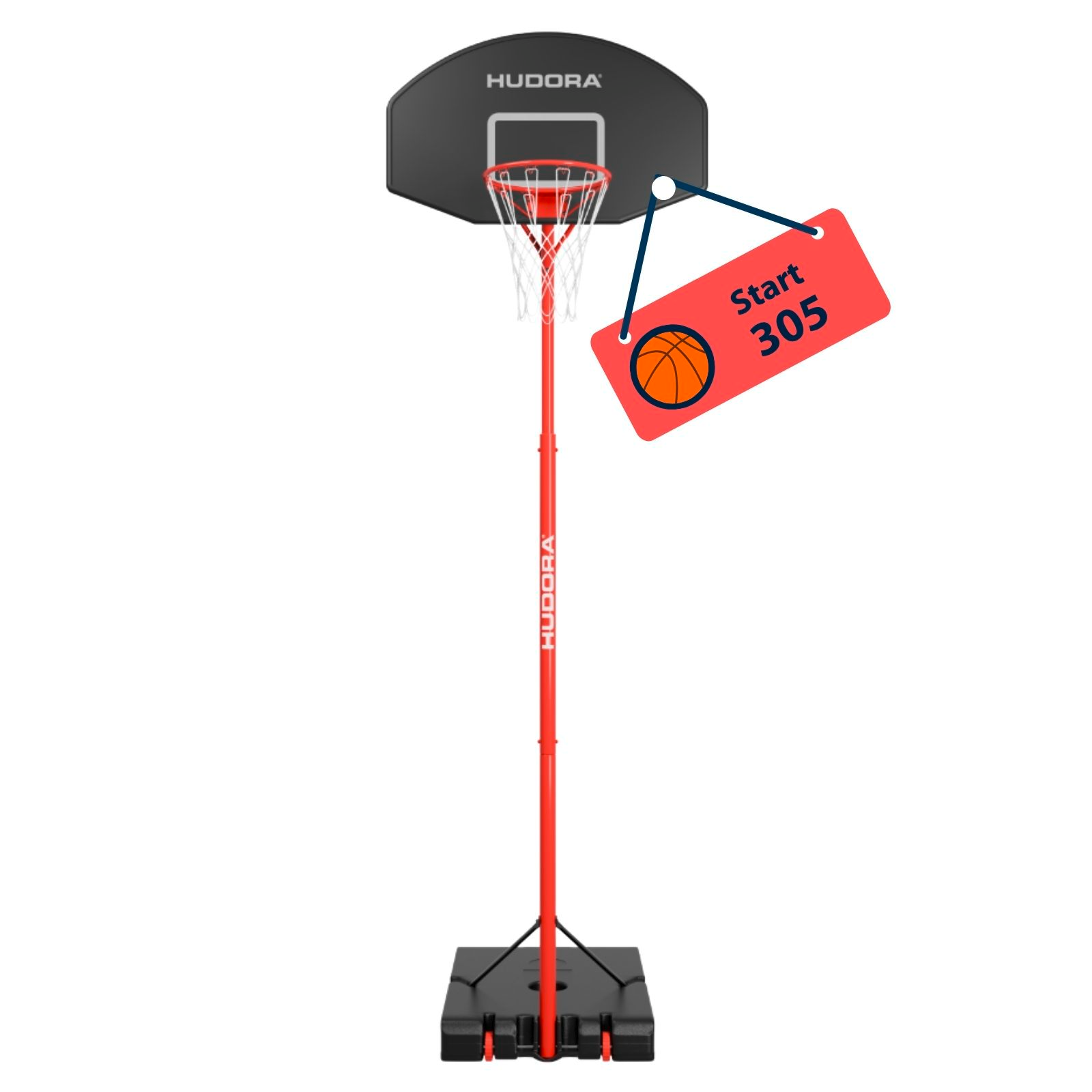 HUDORA Start Basketballständer 305