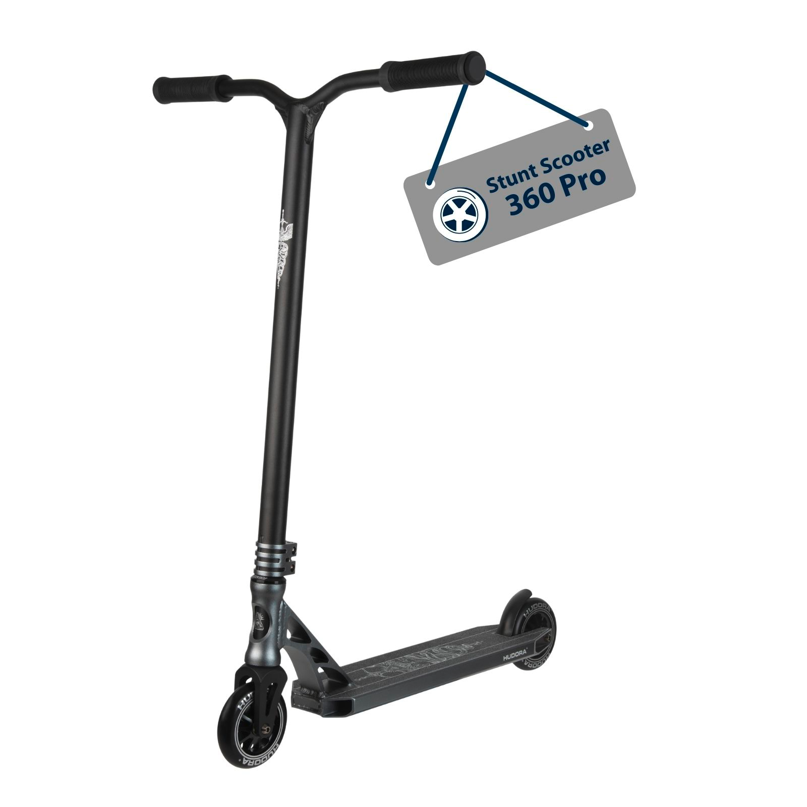 HUDORA Stunt Scooter 360 Pro, anthracite