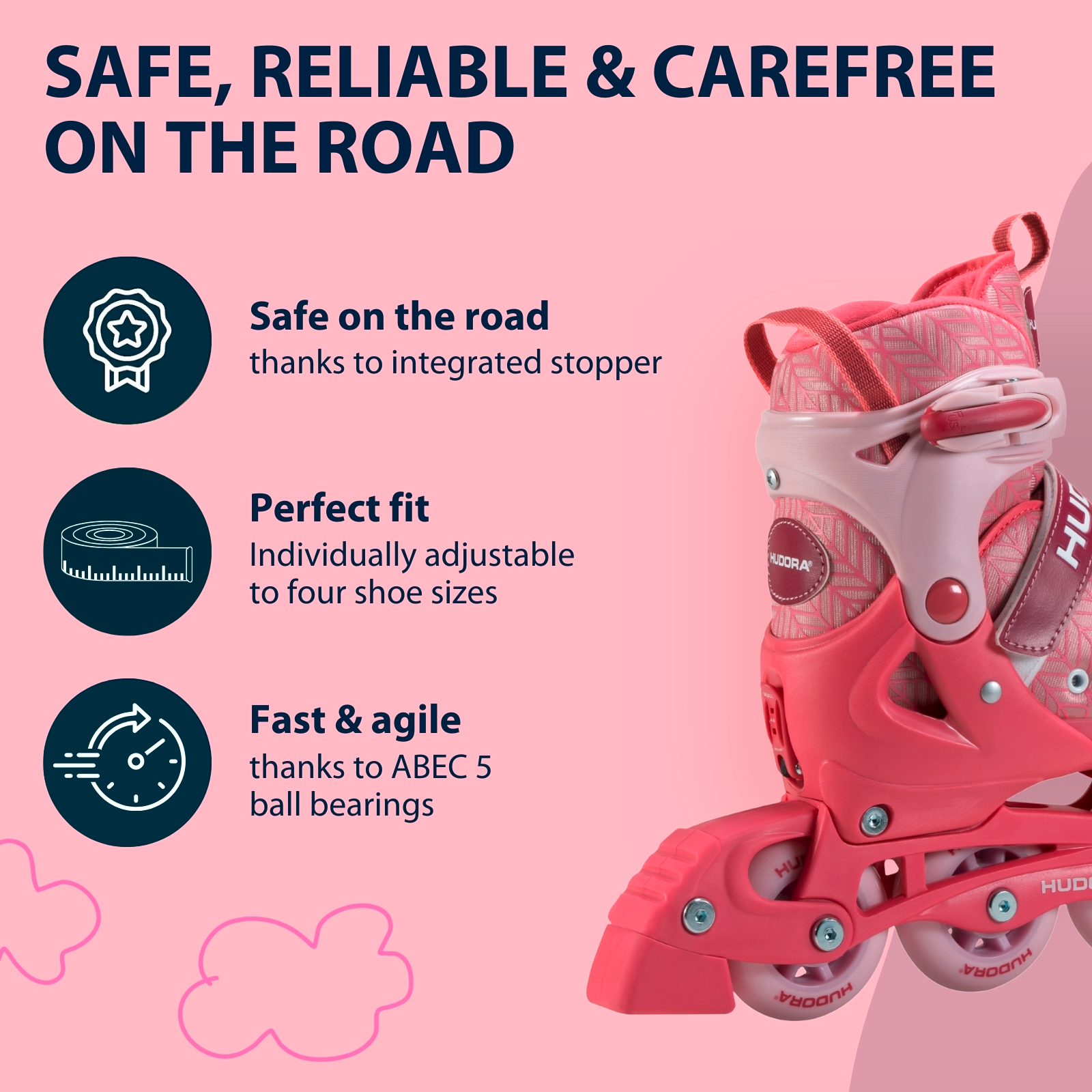 Inline skates, Mia 2.0, pixie, size 29-40, image 5 from 7