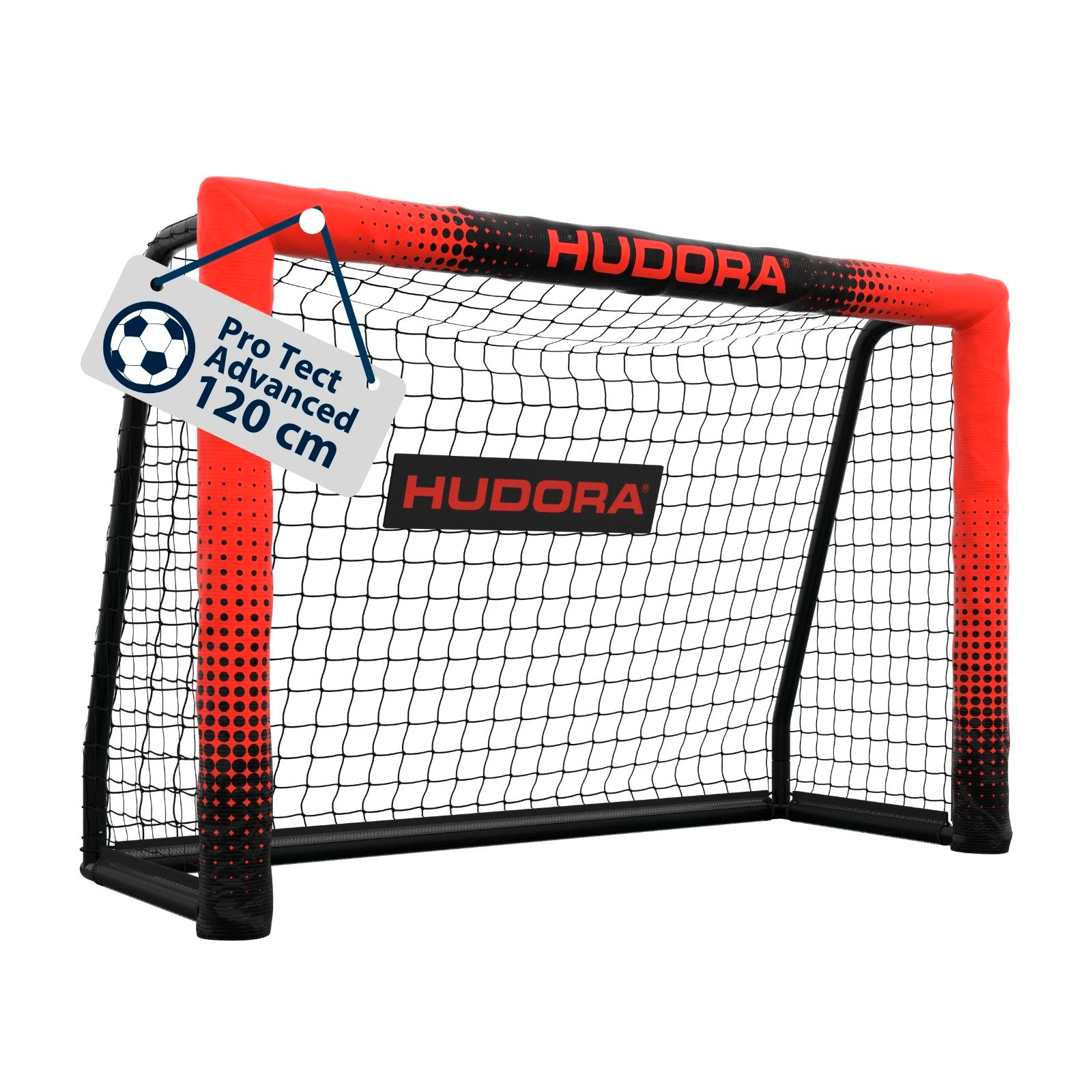 HUDORA football goal Pro Tect 120 Advanced Red