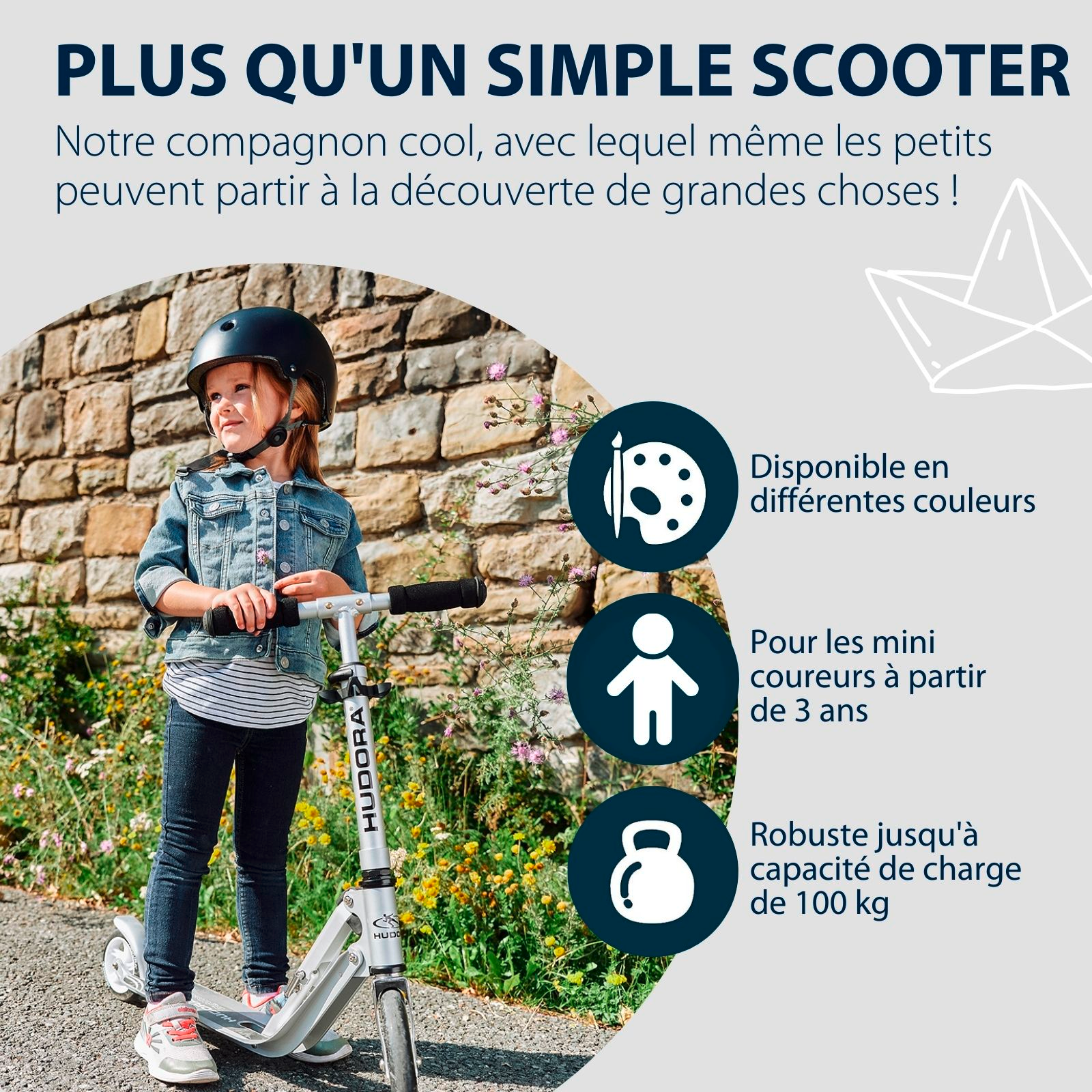 HUDORA Little BigWheel® - Trottinette à roulettes, image 6 from 7