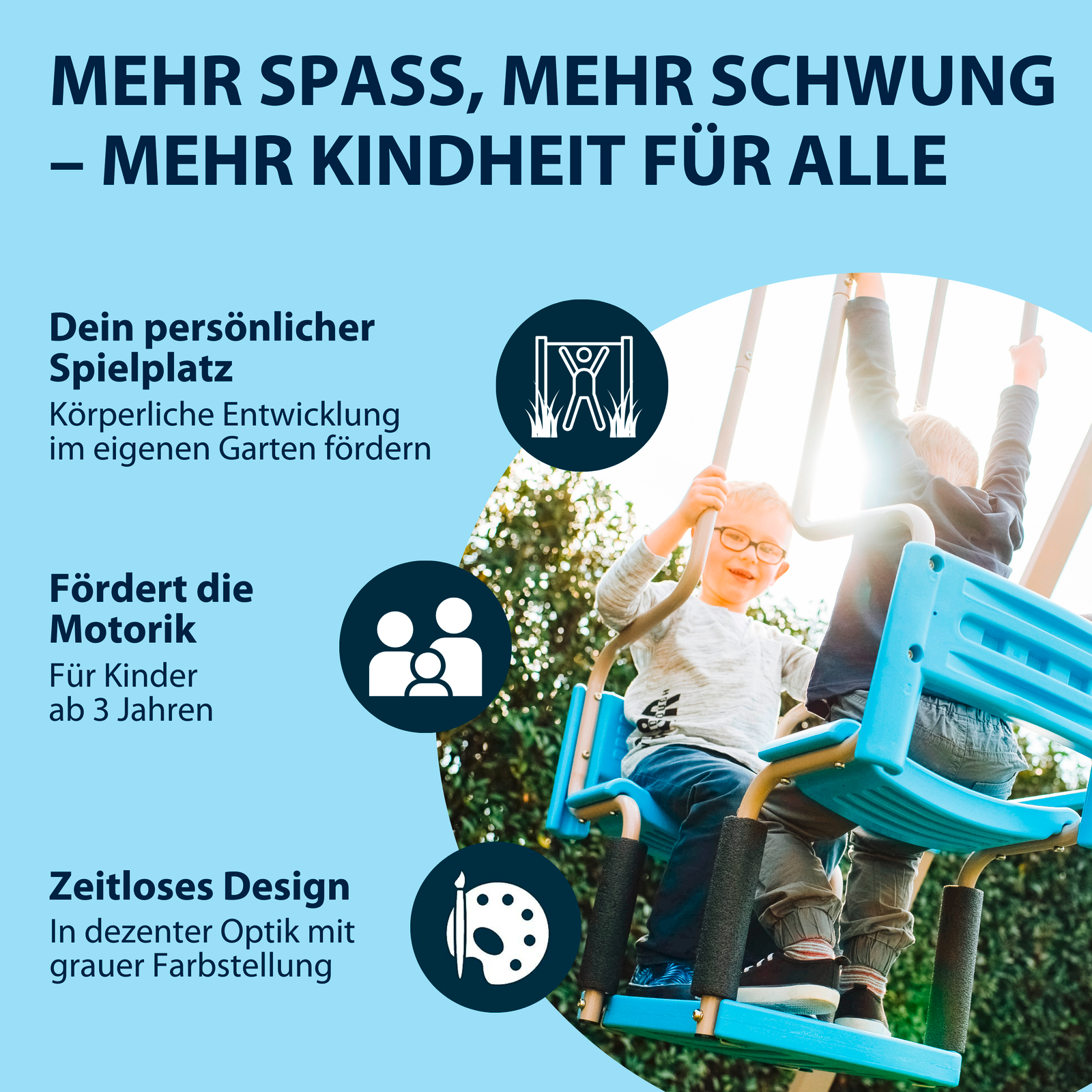 HUDORA Schaukelgestell Vario Gondel, Bild 5 von 7