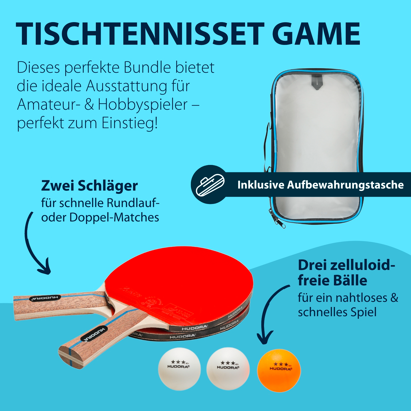 Tischtennisset Game, Bild 2 von 6