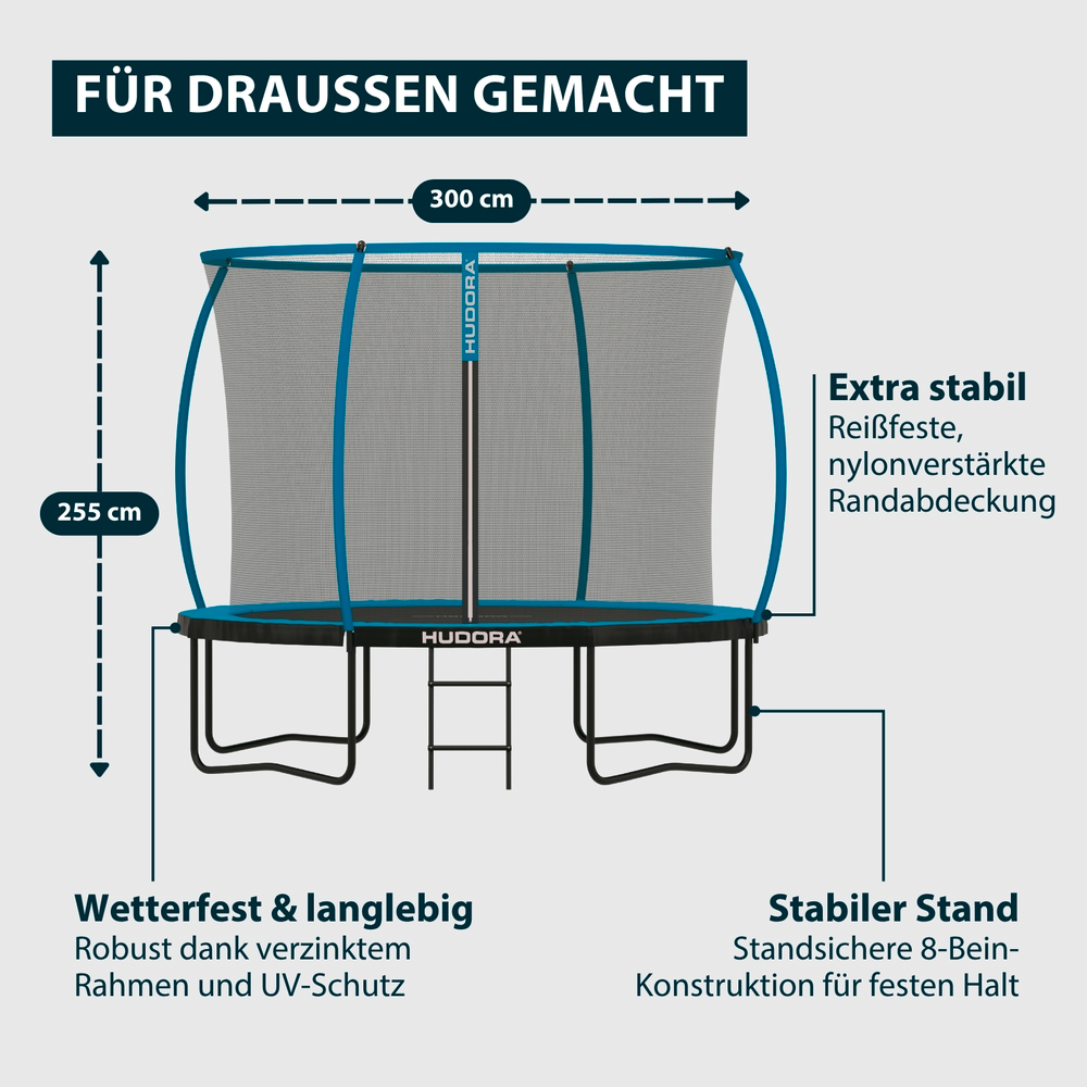 Start trampoline 300V, blue, image 5 from 7