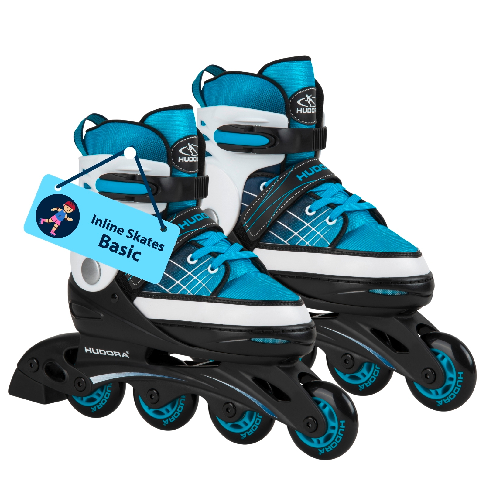 HUDORA Inline Skates Basic, blue, image 1 from 7