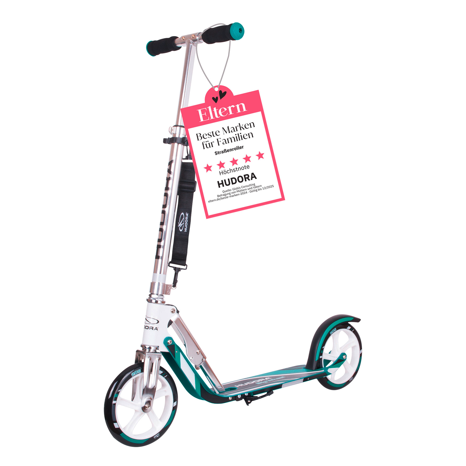 HUDORA BigWheel® 205, Scooter türkis