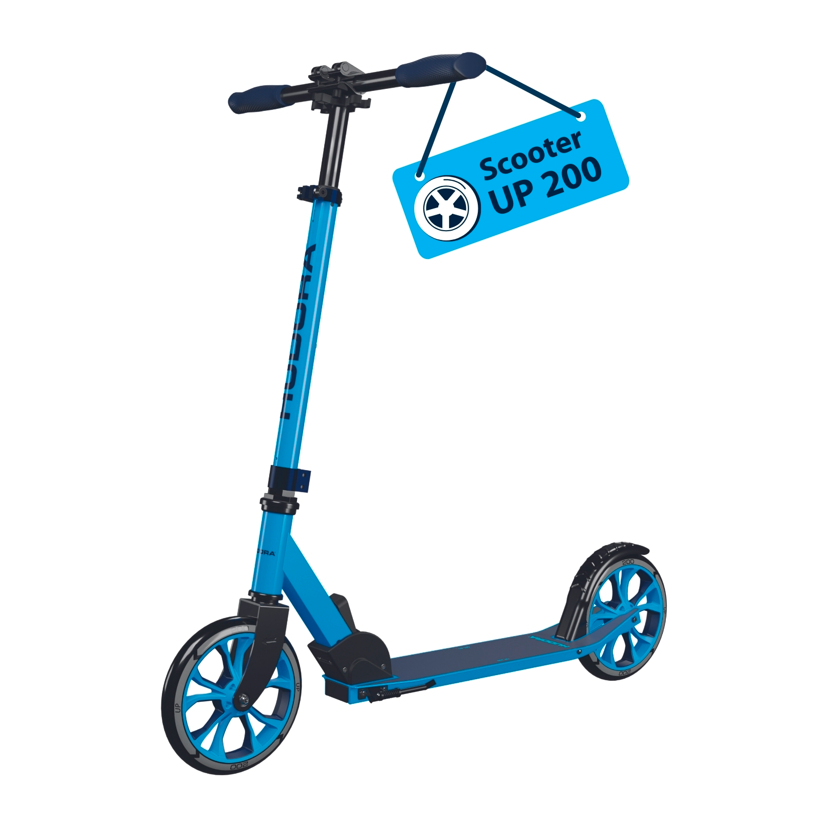 HUDORA Scooter Up 200, cyan