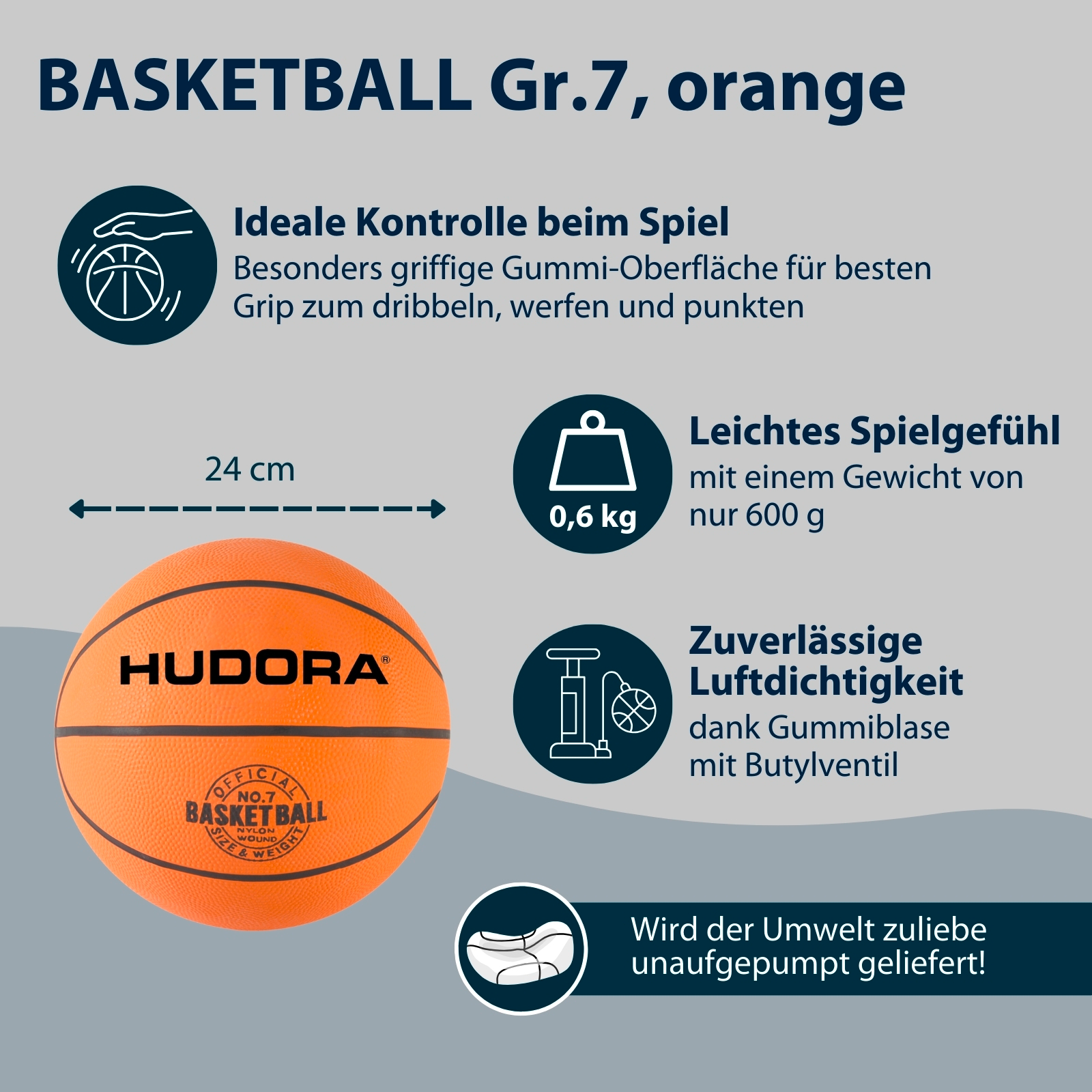HUDORA Basketball Set Slam It, Bild 4 von 7