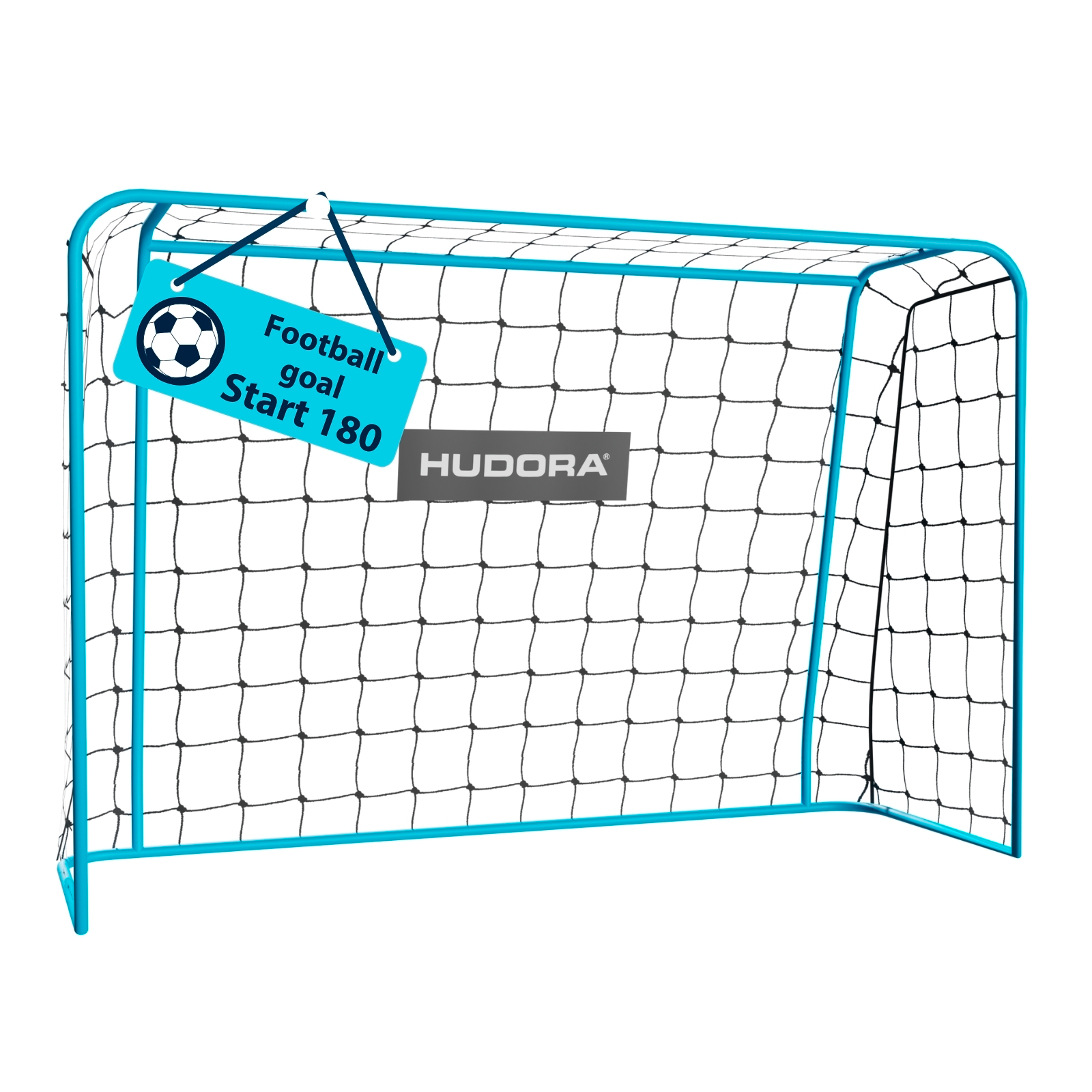 HUDORA Start football goal 180, cyan
