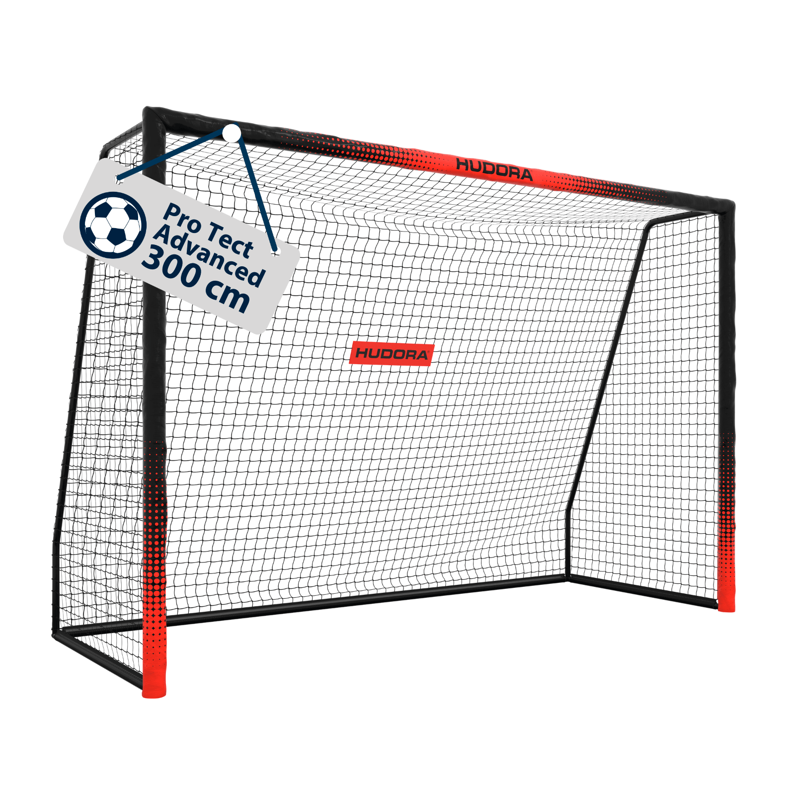 HUDORA Fußballtor Pro Tect 300 Advanced Black