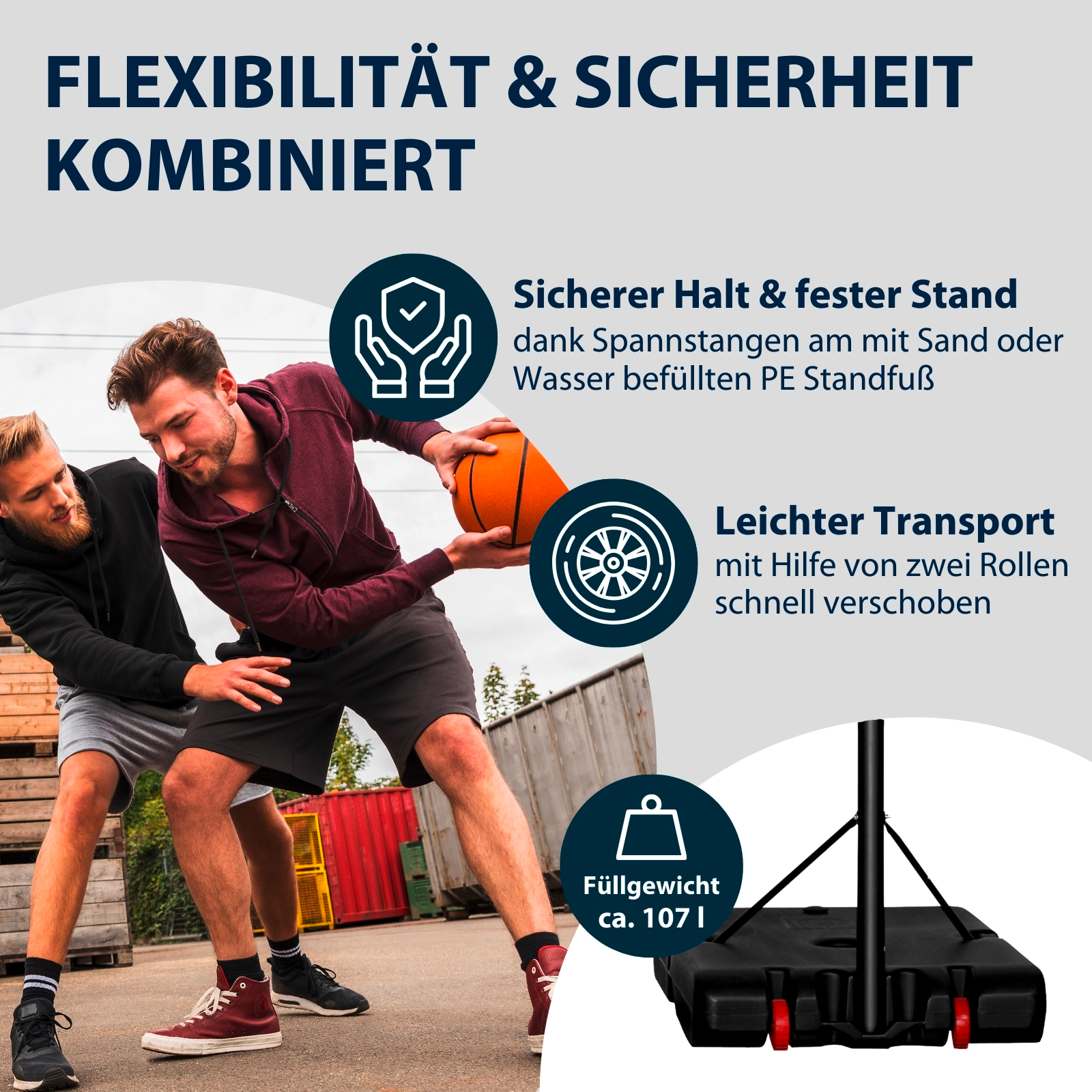 HUDORA Basketballständer XXL 305, Bild 3 von 6